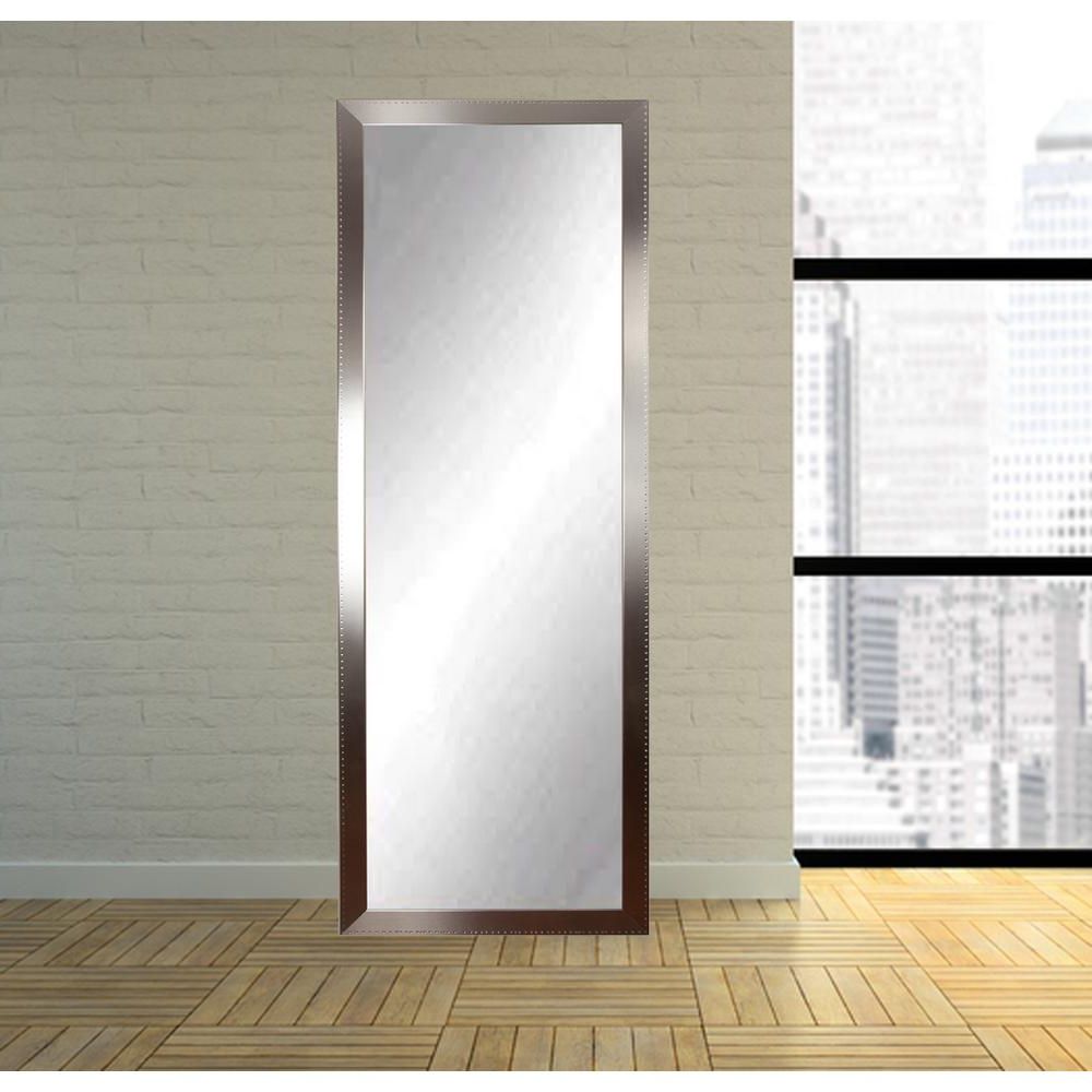 Wall Mirrors Full Length With Regard To Trendy Brandtworks Embossed Steel Full Length Wall Mirror In  (View 12 of 20)