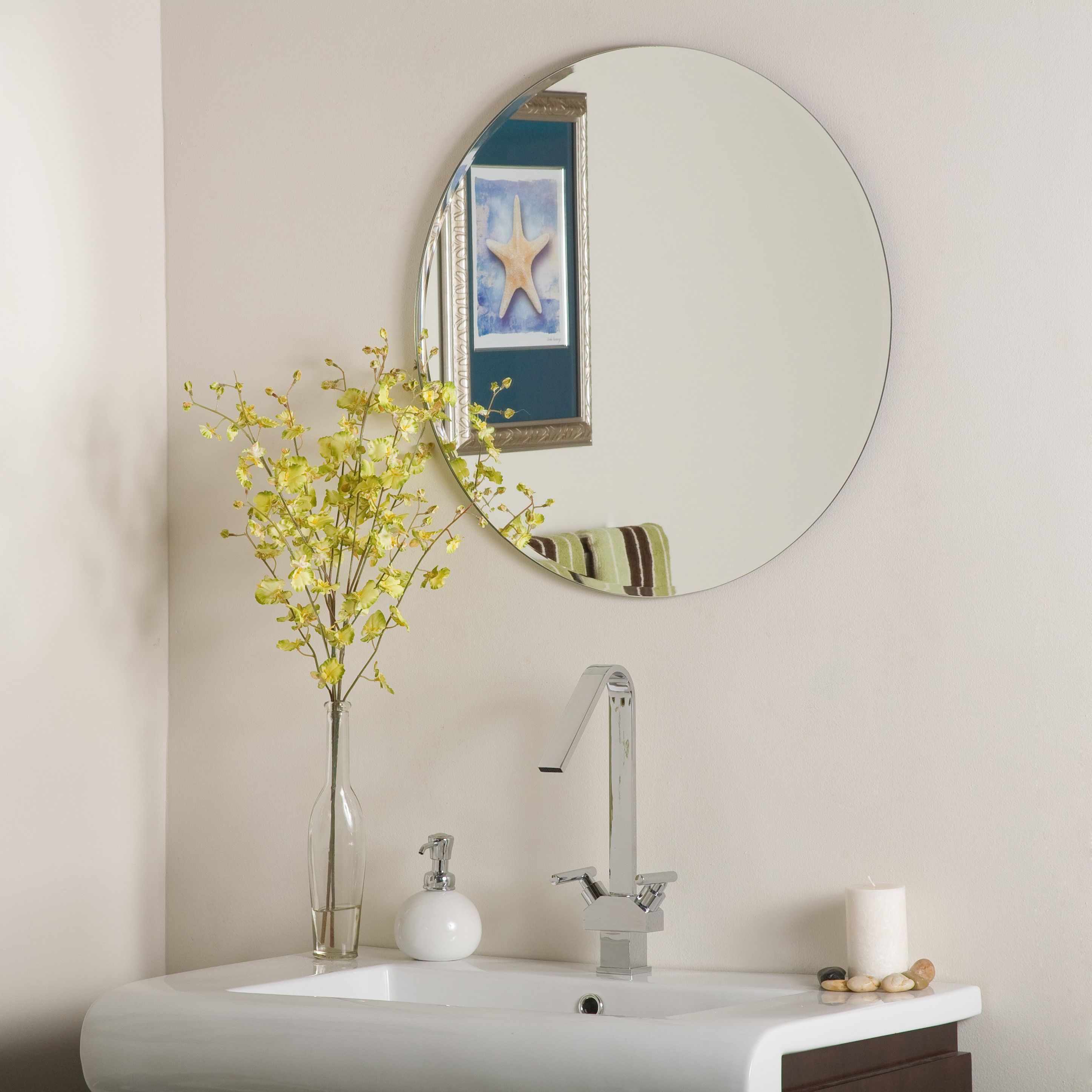 Wallingford Large Frameless Wall Mirrors Regarding Widely Used Hang Mirrors Wall Rectangular Home Doors Mirror De Wallingford (View 3 of 20)