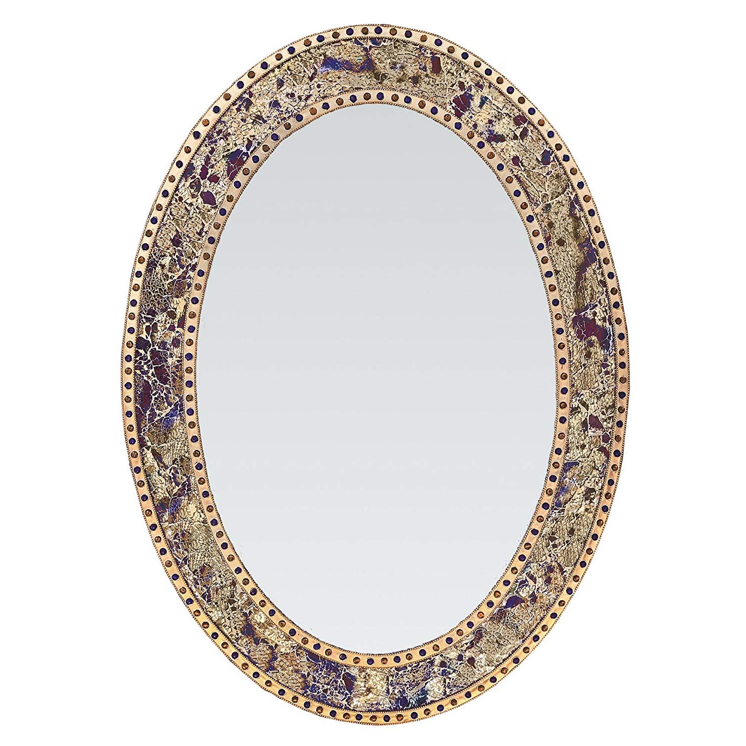 Well Known Amazon: Decorshore 32.5 In. X 24.5 In. Decorative Wall Mirror With Regard To Colorful Wall Mirrors (Photo 11 of 20)