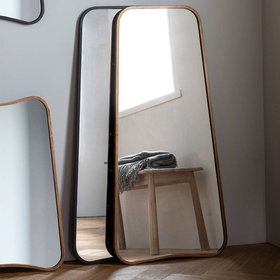 Well Known Curved Wall Or Leaning Mirror Within Leaning Mirrors (View 1 of 20)