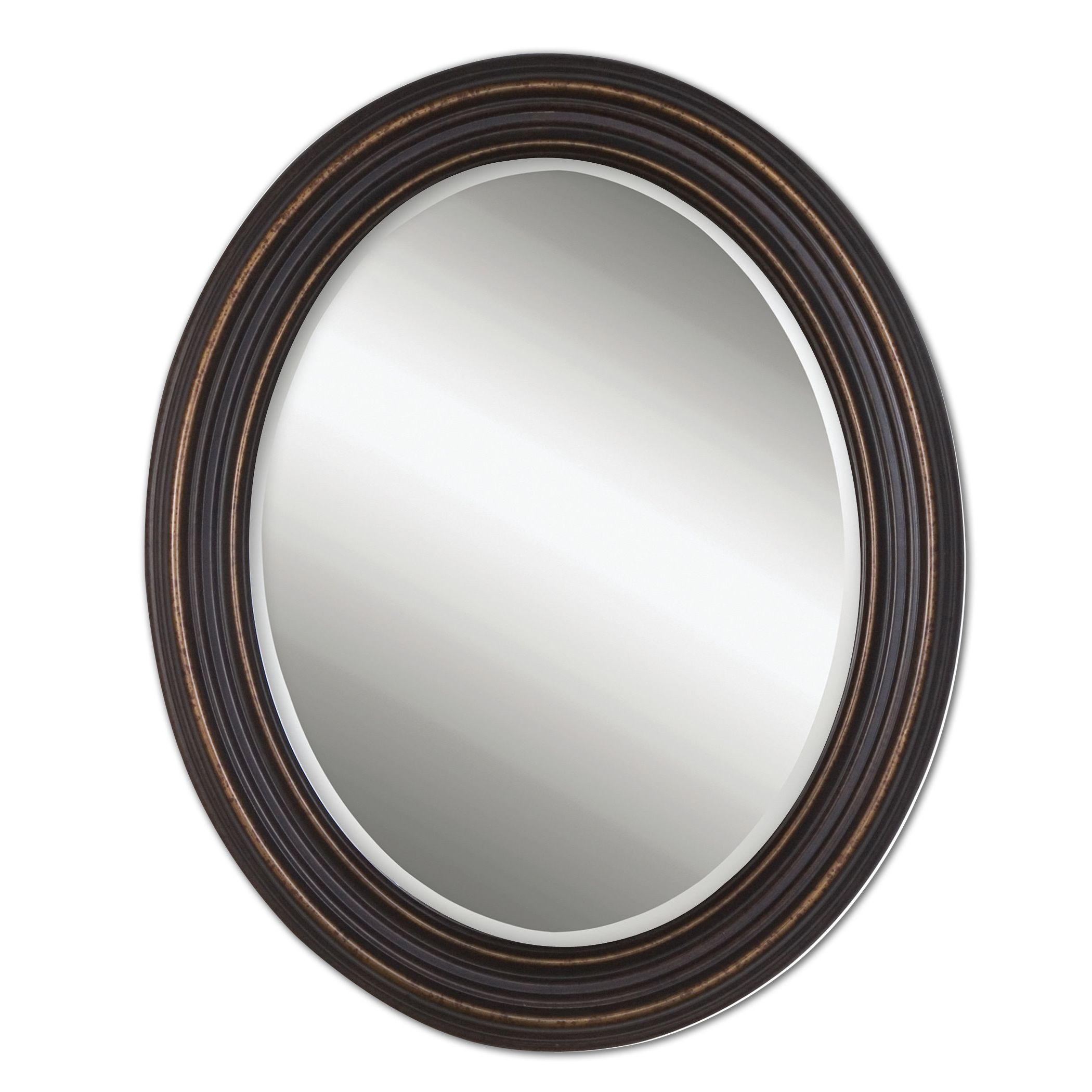 Well Known Glen View Beaded Oval Traditional Accent Mirrors With Burnes Oval Traditional Wall Mirror (View 17 of 20)