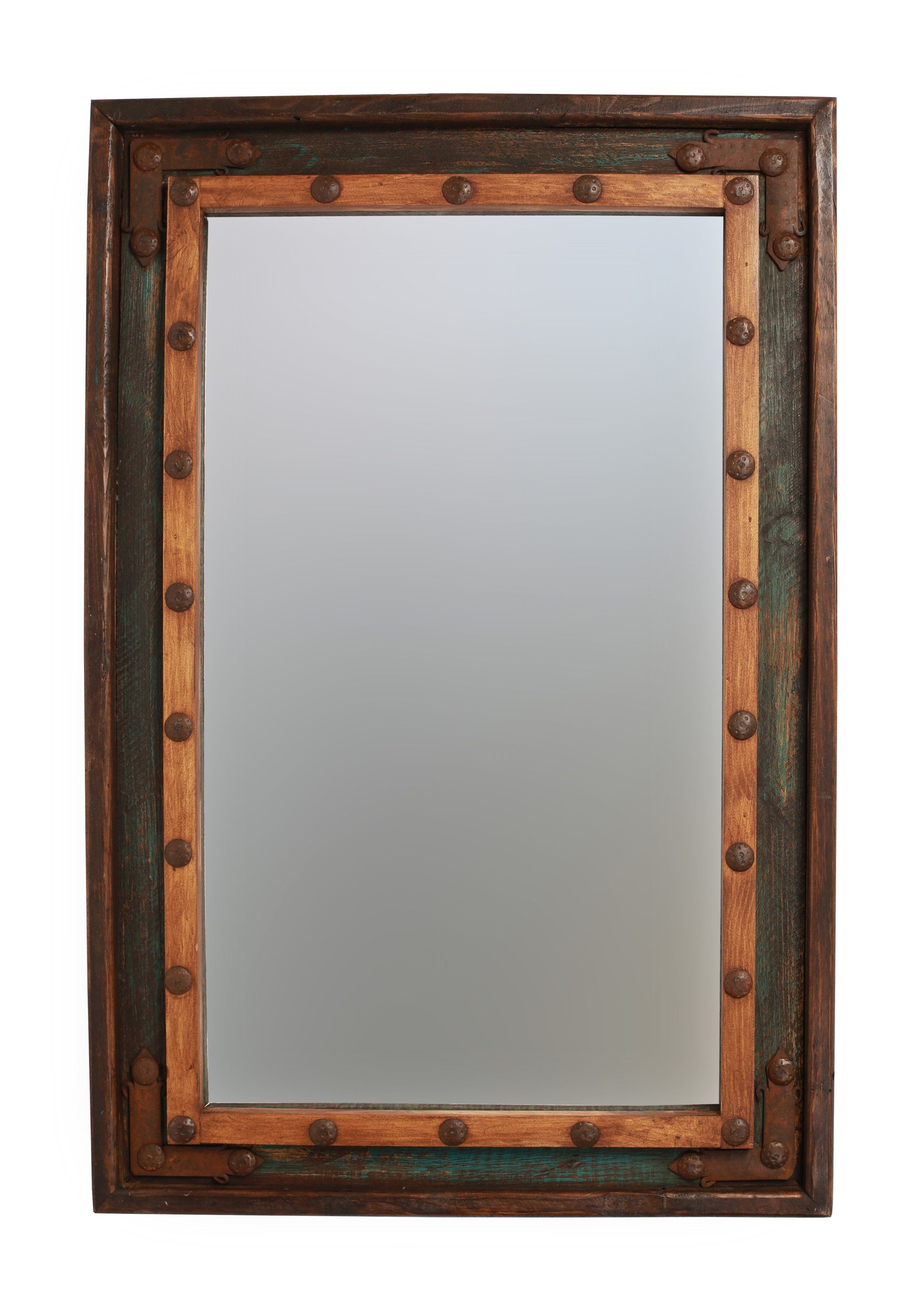 Well Known Lajoie Rustic Accent Mirrors For Farmhouse & Rustic Loon Peak Wall & Accent Mirrors (Photo 8 of 20)
