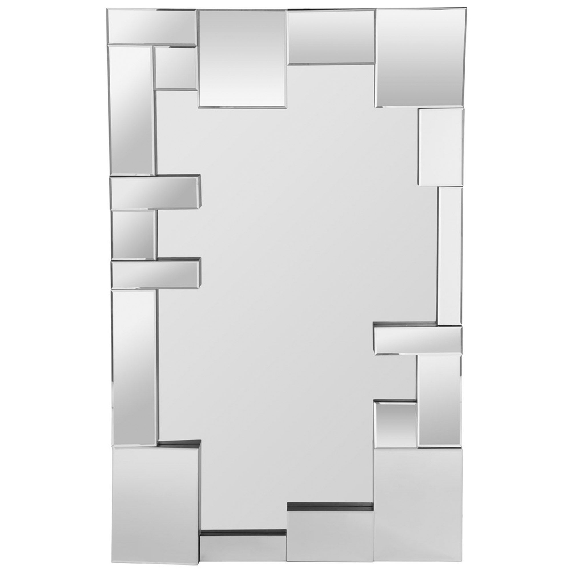 Well Known Large Contemporary Wall Mirrors With Regard To Large Abstract Wall Mirror (View 6 of 20)