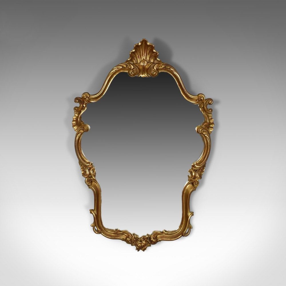 Well Liked Antique Wall Mirrors Within Vintage Wall Mirror, Victorian Rococo Revival (View 3 of 20)