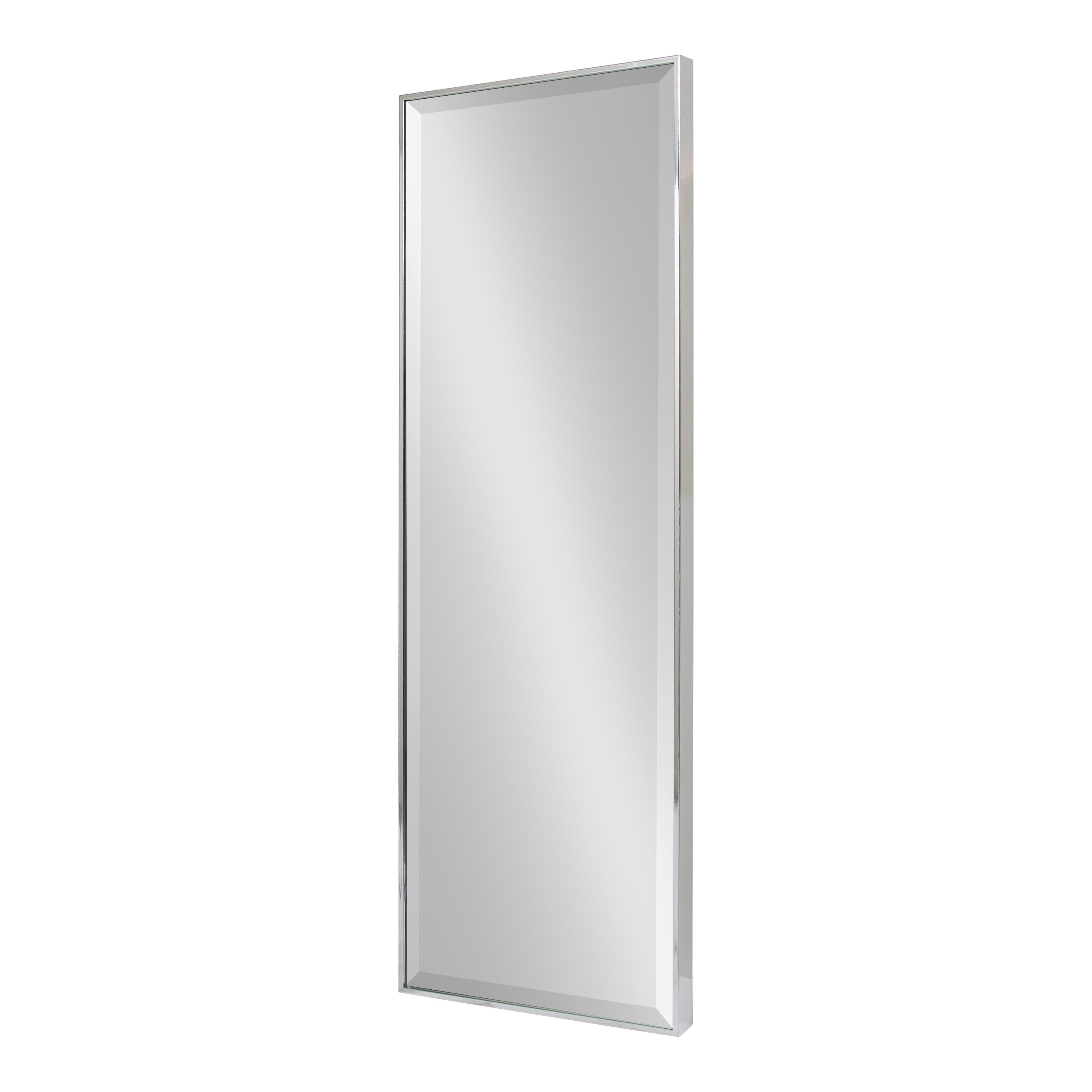 Well Liked Decorative Full Length Wall Mirrors Throughout Kate And Laurel Rhodes Decorative Frame Full Length Wall Mirror,  16.75x48. (View 19 of 20)
