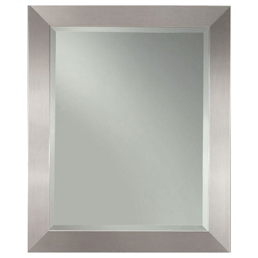 Well Liked Rectangle Pewter Beveled Wall Mirrors Within Allen & Roth Mirrors – Mirror Ideas (View 20 of 20)