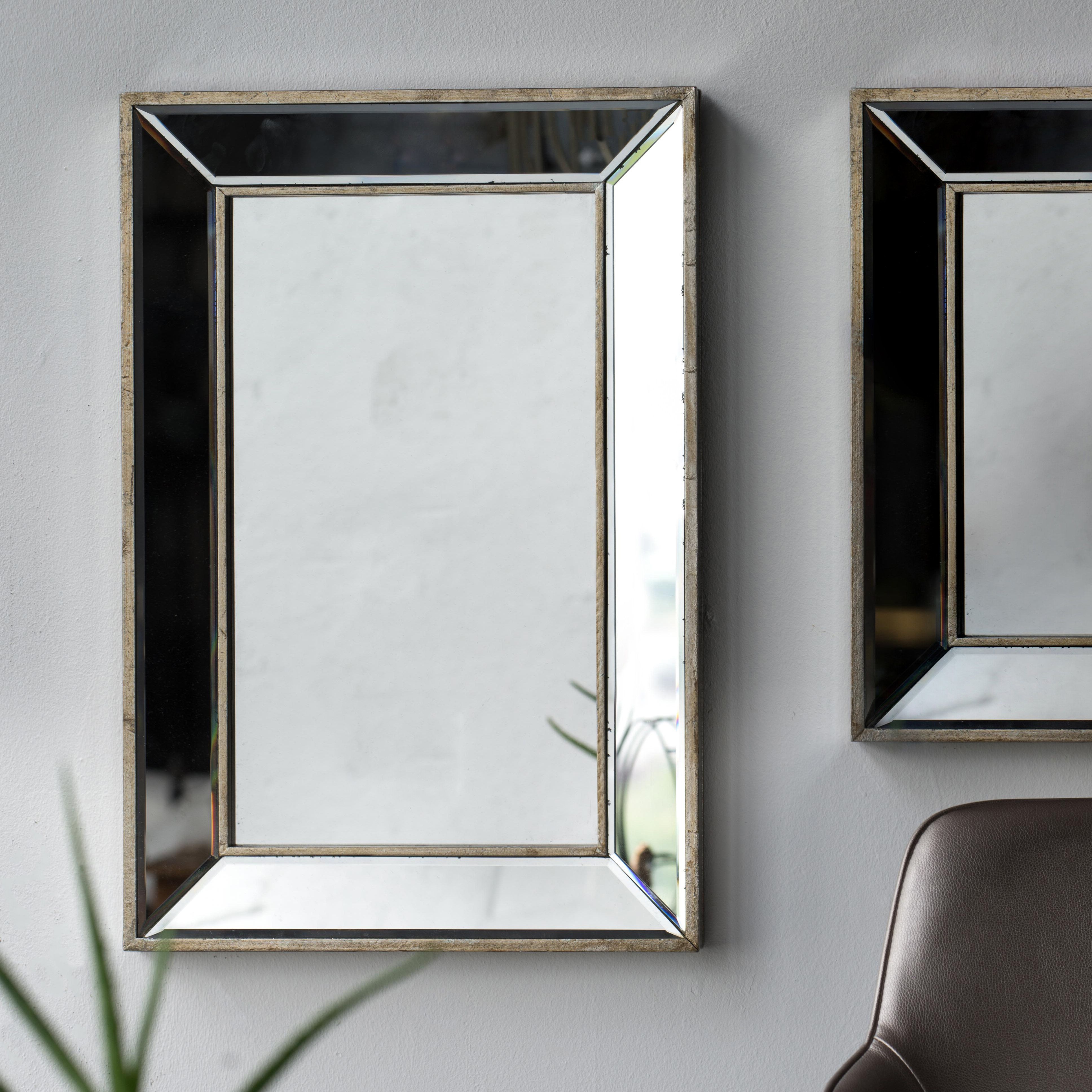 Willacoochee Traditional Beveled Accent Mirrors For Well Known Kapp Rectangle Accent Wall Mirror (View 9 of 20)
