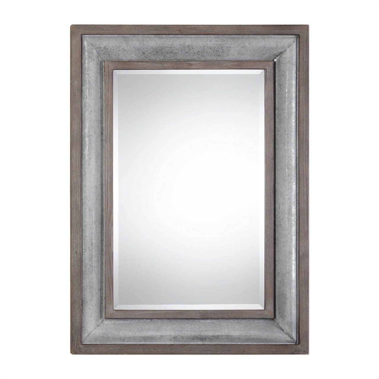 Wood, Metal & Farmhouse Framed Mirrors For Handcrafted Farmhouse Full Length Mirrors (View 9 of 20)