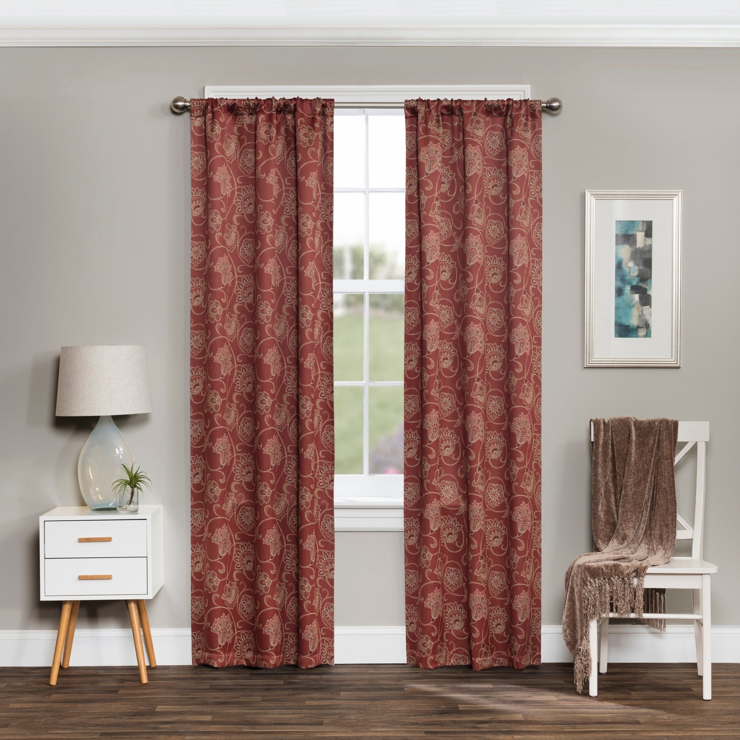 2020 Eclipse Darrell Thermaweave Blackout Window Curtain Panels In Eclipse Bryton Blackout Window Curtain (View 11 of 20)