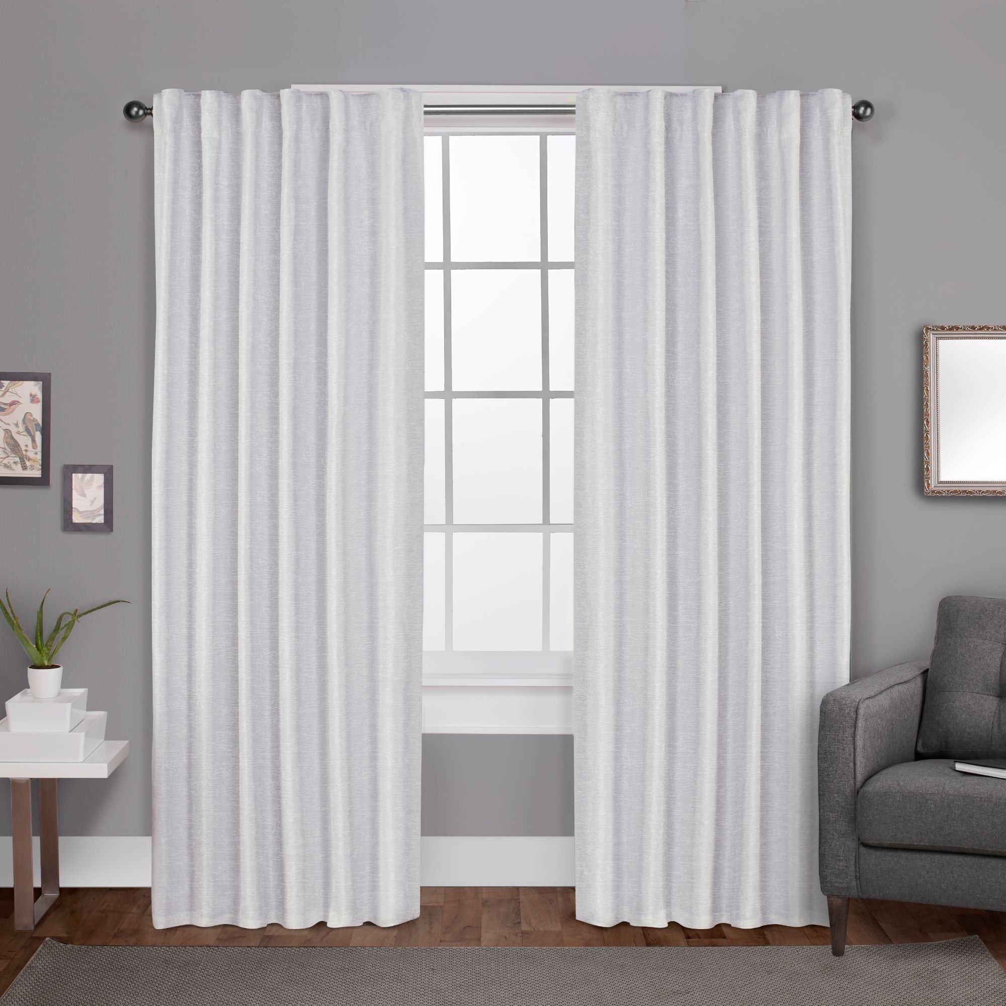 Ati Home Zeus Thermal Woven Blackout Back Tab Top Curtain Panel Pair Pertaining To Most Current Cyrus Thermal Blackout Back Tab Curtain Panels (View 2 of 20)