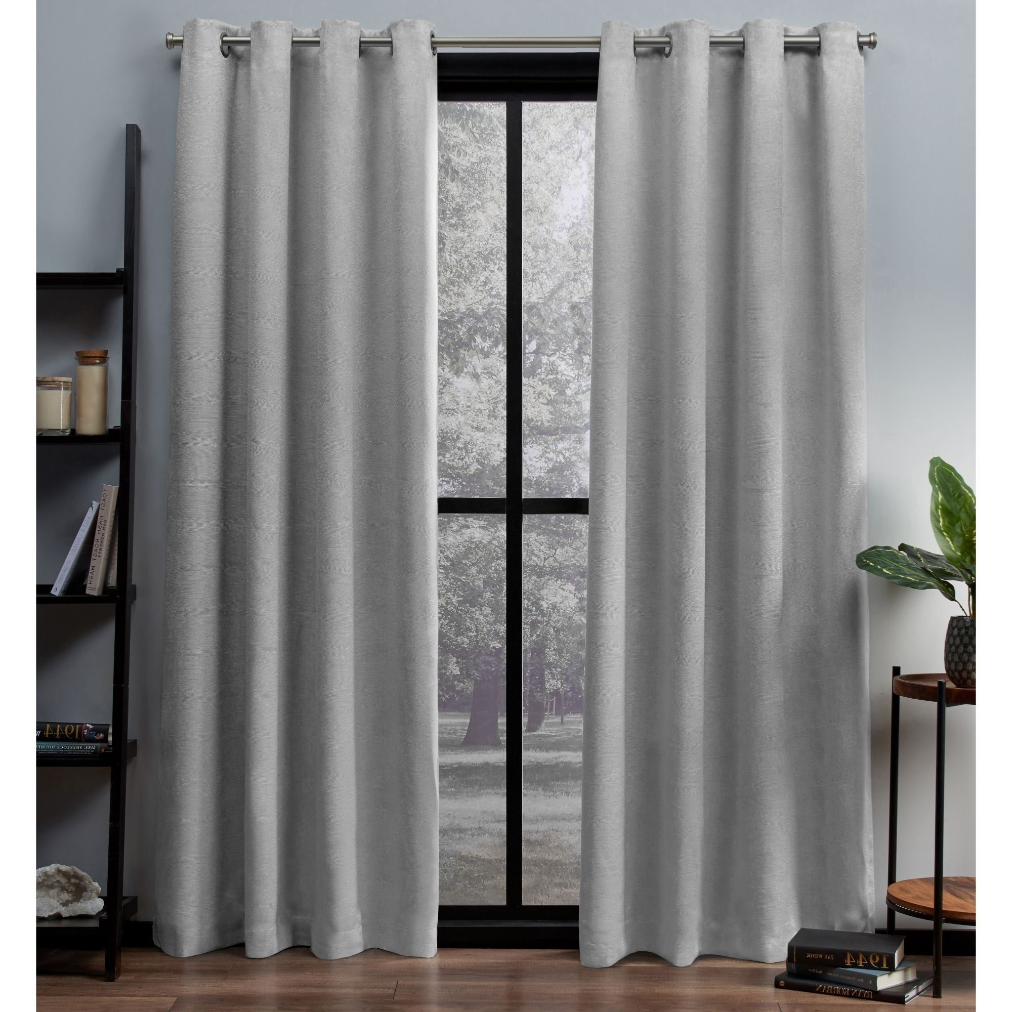 Best And Newest Ati Home Oxford Sateen Woven Blackout Grommet Top Curtain Panel Pair Intended For Oxford Sateen Woven Blackout Grommet Top Curtain Panel Pairs (View 1 of 20)