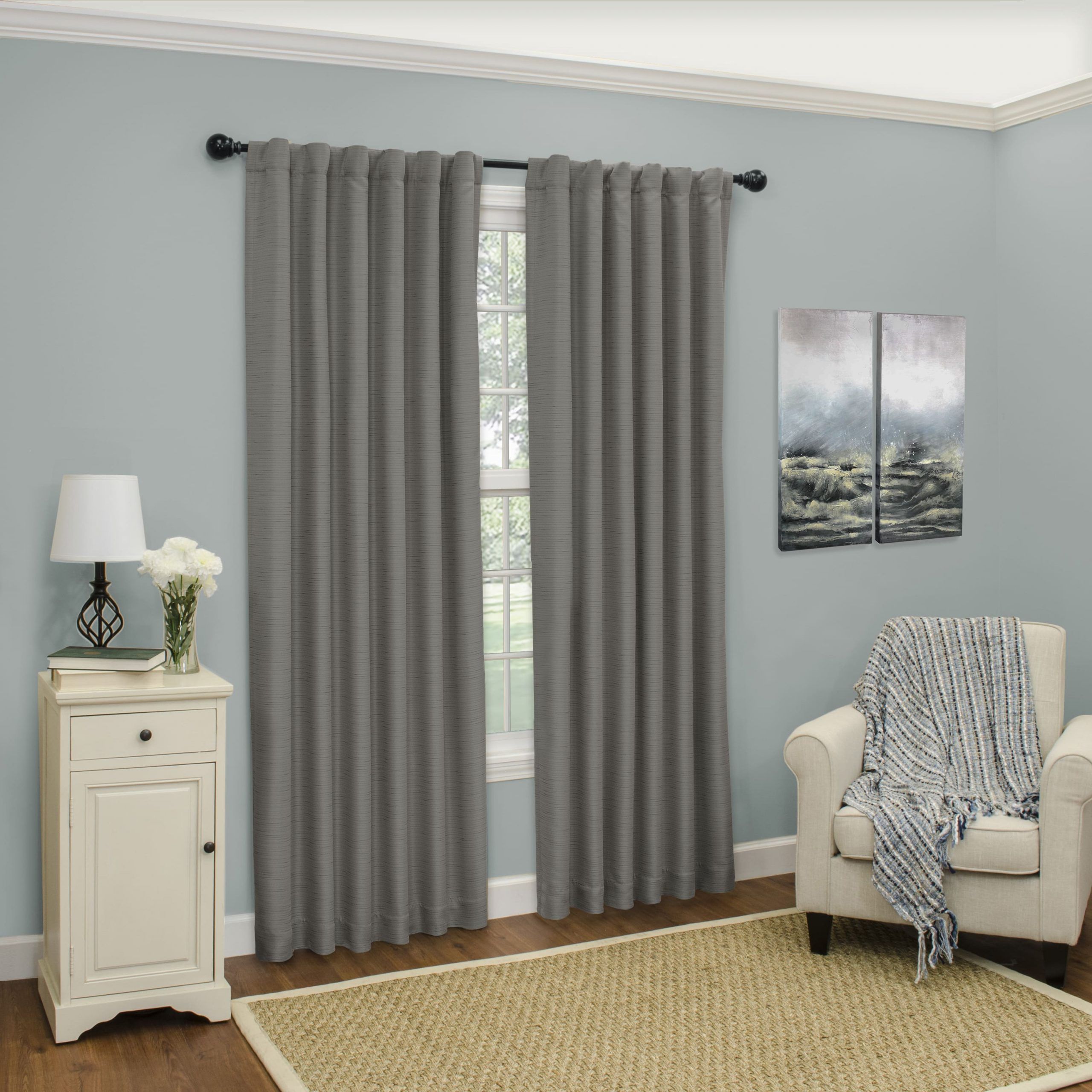 Eclipse Cromwell Thermaweave Blackout Window Curtain Intended For Preferred Thermaweave Blackout Curtains (View 18 of 20)
