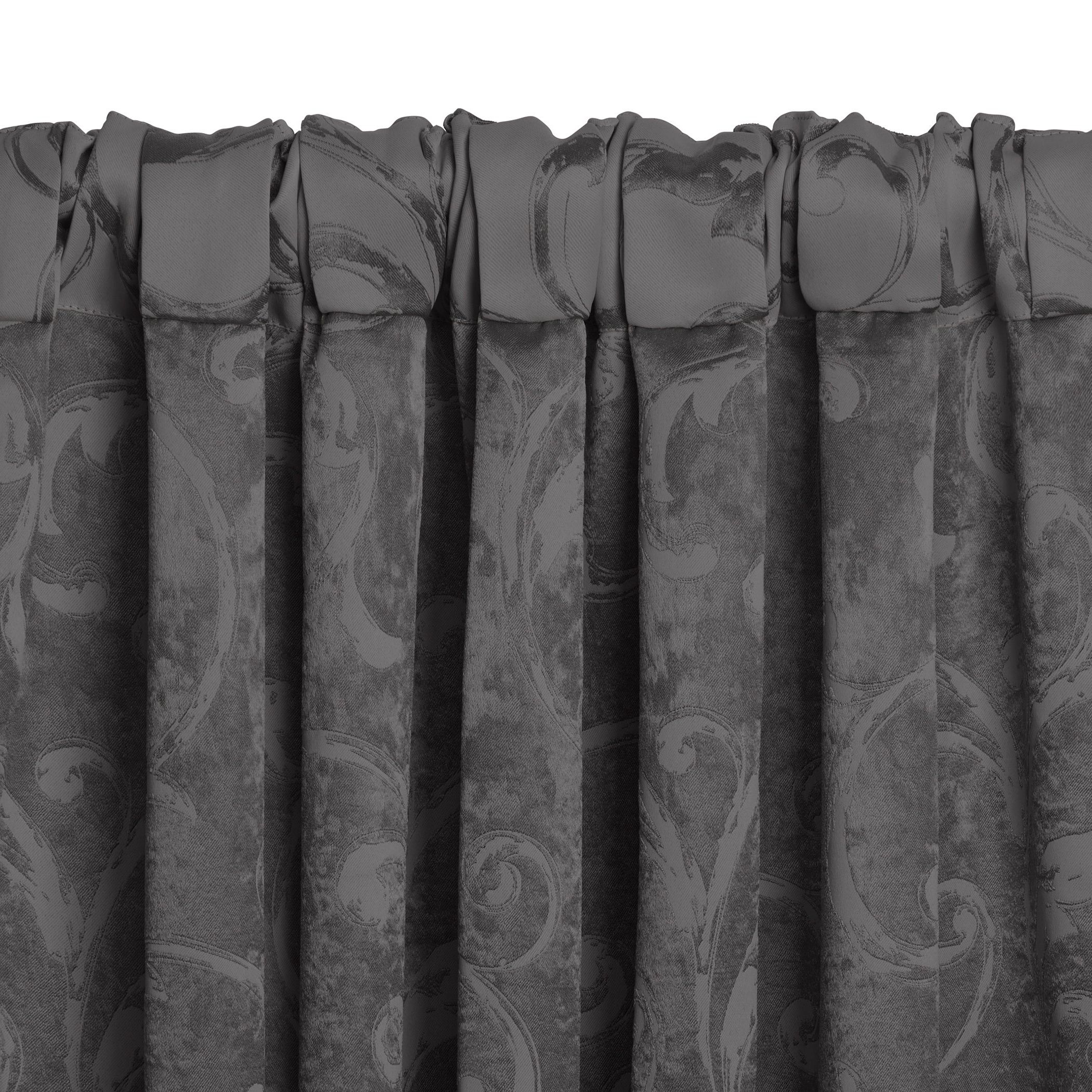 Elrene Mia Jacquard Blackout Curtain Panels For Fashionable Elrene Mia Jacquard Blackout Curtain Panel (View 5 of 20)