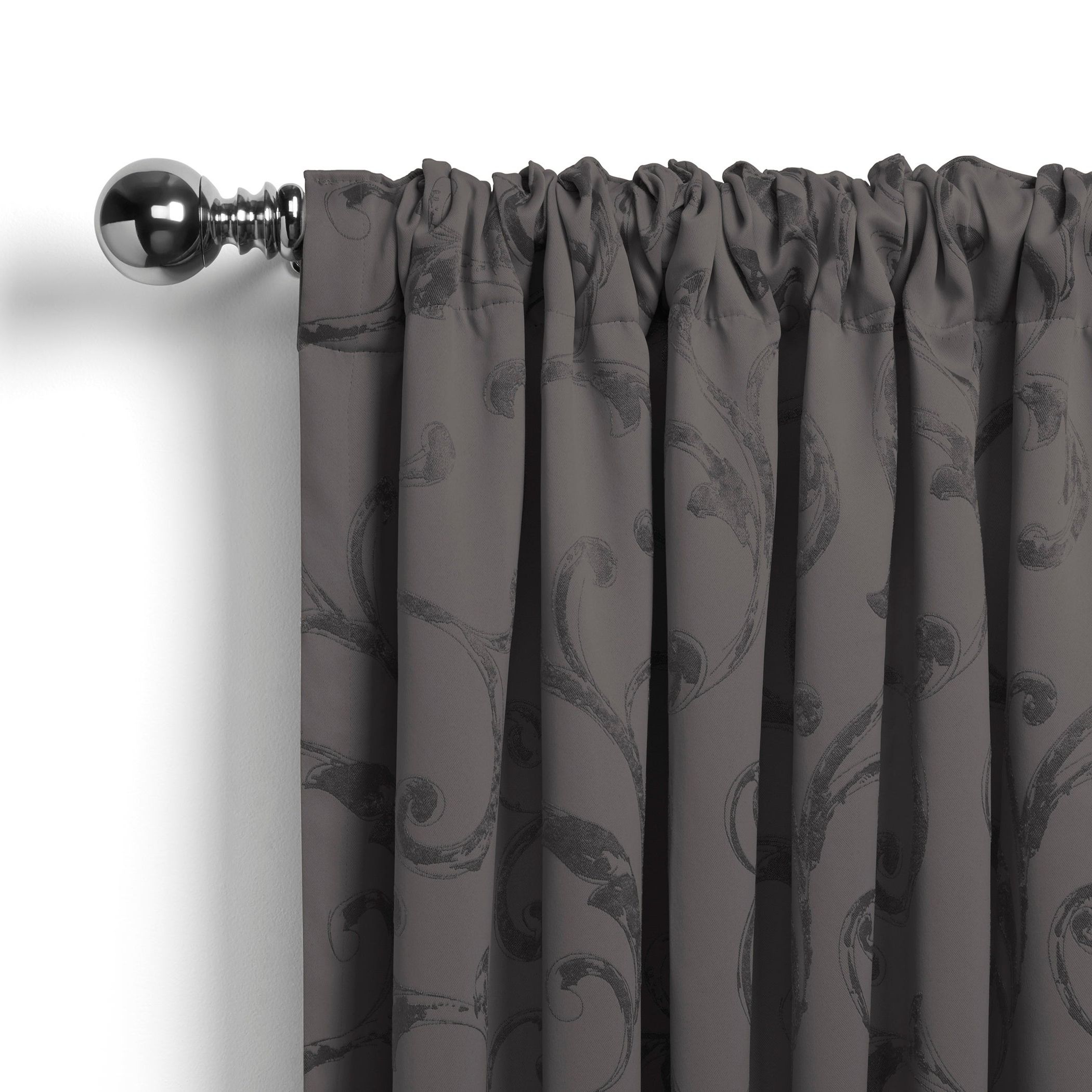 Elrene Mia Jacquard Blackout Curtain Panels Regarding Well Known Elrene Mia Jacquard Blackout Curtain Panel (View 4 of 20)