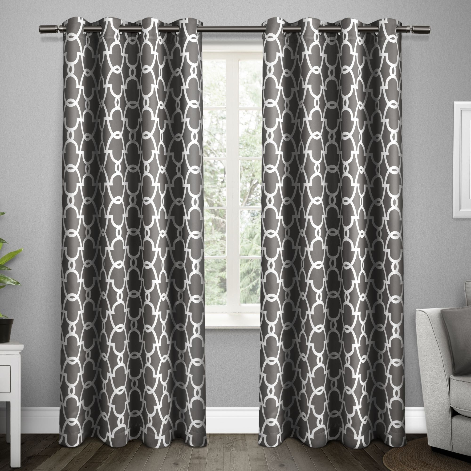 Fashionable The Curated Nomad Vicksburg Thermal Woven Blackout Grommet Top Curtain  Panel Pair Pertaining To The Curated Nomad Duane Blackout Curtain Panel Pairs (View 6 of 20)