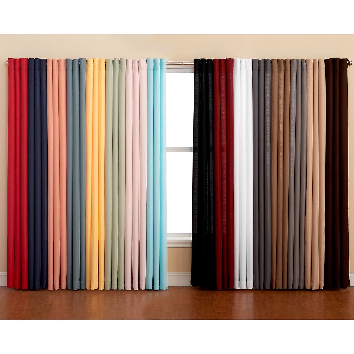Grommet Curtain Panels Intended For Recent Montego Woven Grommet Curtain Panel (View 20 of 20)