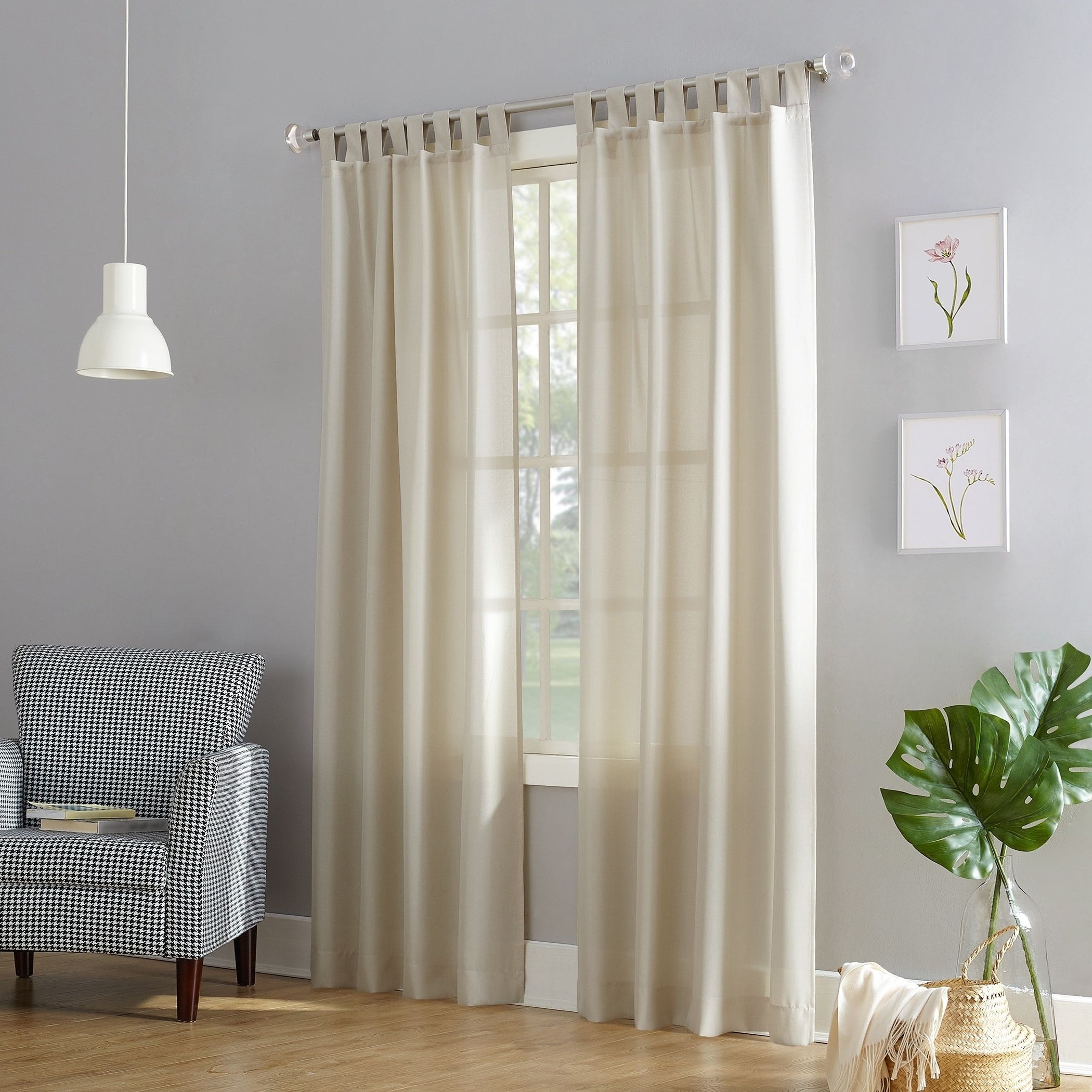 Popular Jacob Tab Top Single Curtain Panels Pertaining To No (View 1 of 20)