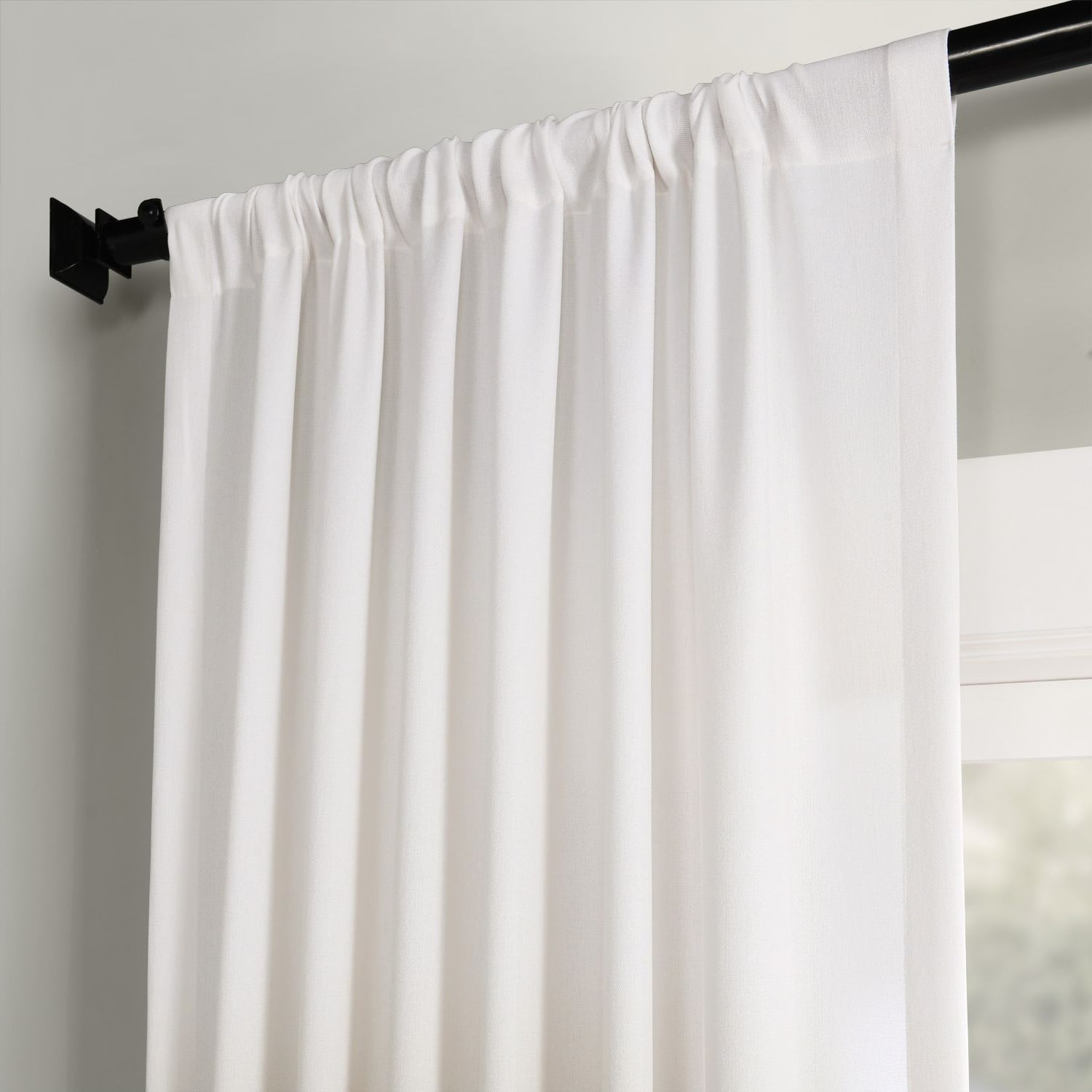 Preferred Ombre Plum Faux Linen Semi Sheer Curtain Inside Ombre Faux Linen Semi Sheer Curtains (View 16 of 20)