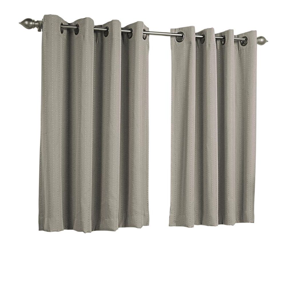 Preferred Ultimate Blackout Short Length Grommet Curtain Panels Throughout Ricardo Trading Grand Pointe 54 In. W X 45 In (View 7 of 20)
