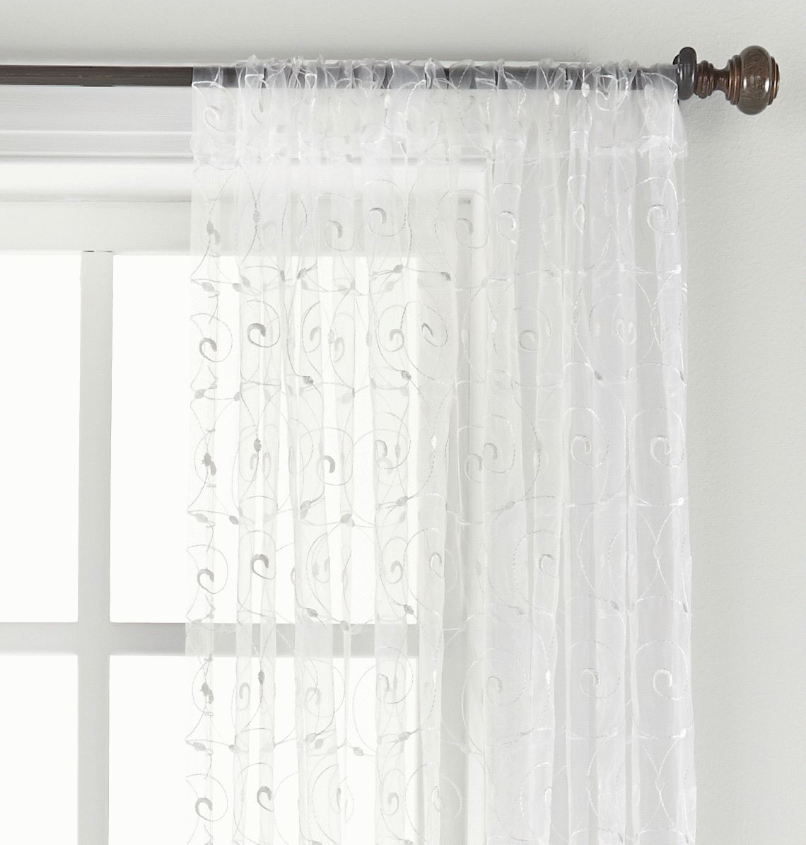 Sheer Drapes And Curtains – Gossamer Embroidered Sheer Inside Fashionable Kida Embroidered Sheer Curtain Panels (View 11 of 20)