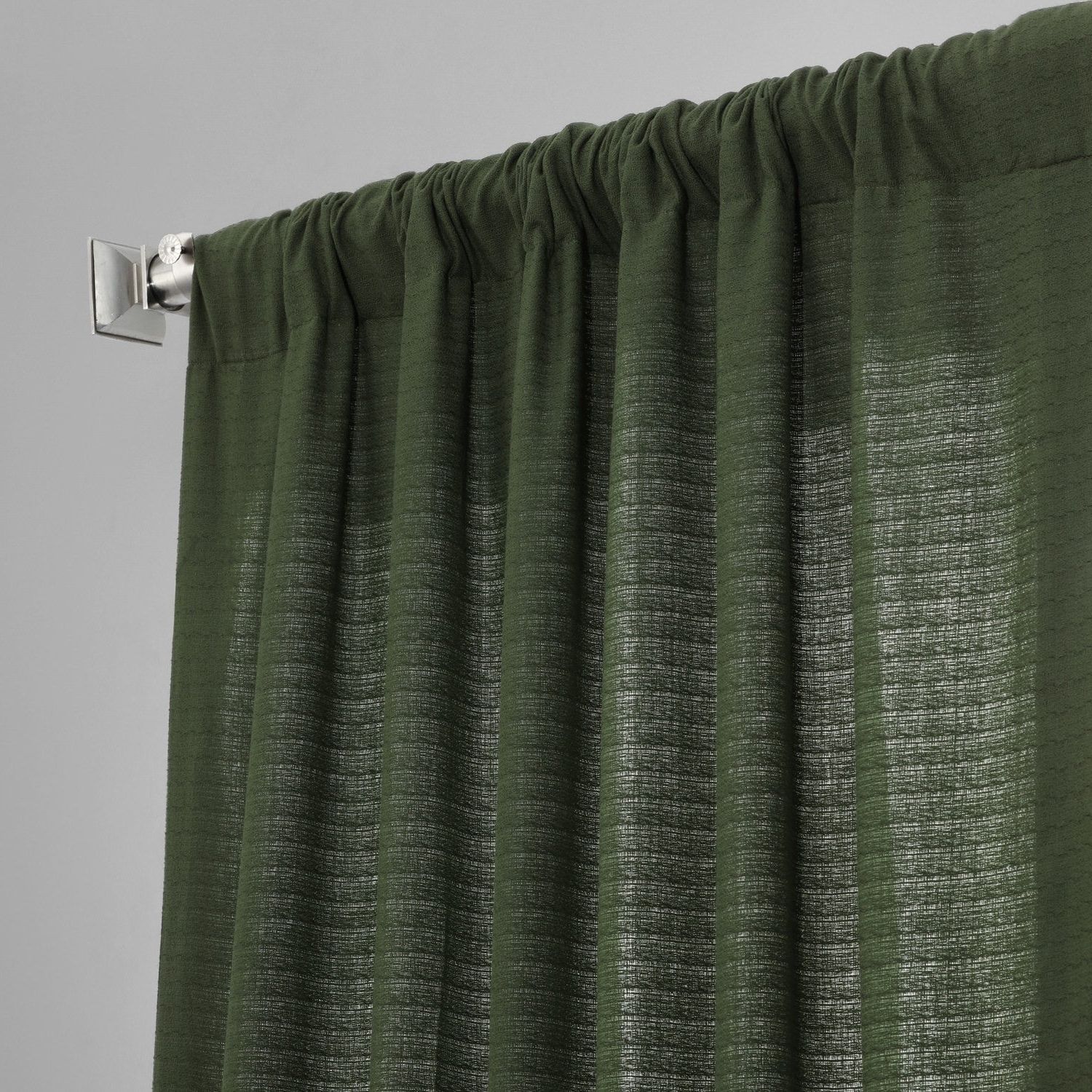 Shop Exclusive Fabrics Bark Weave Solid Cotton Curtain – On With Regard To Most Popular Bark Weave Solid Cotton Curtains (View 20 of 20)