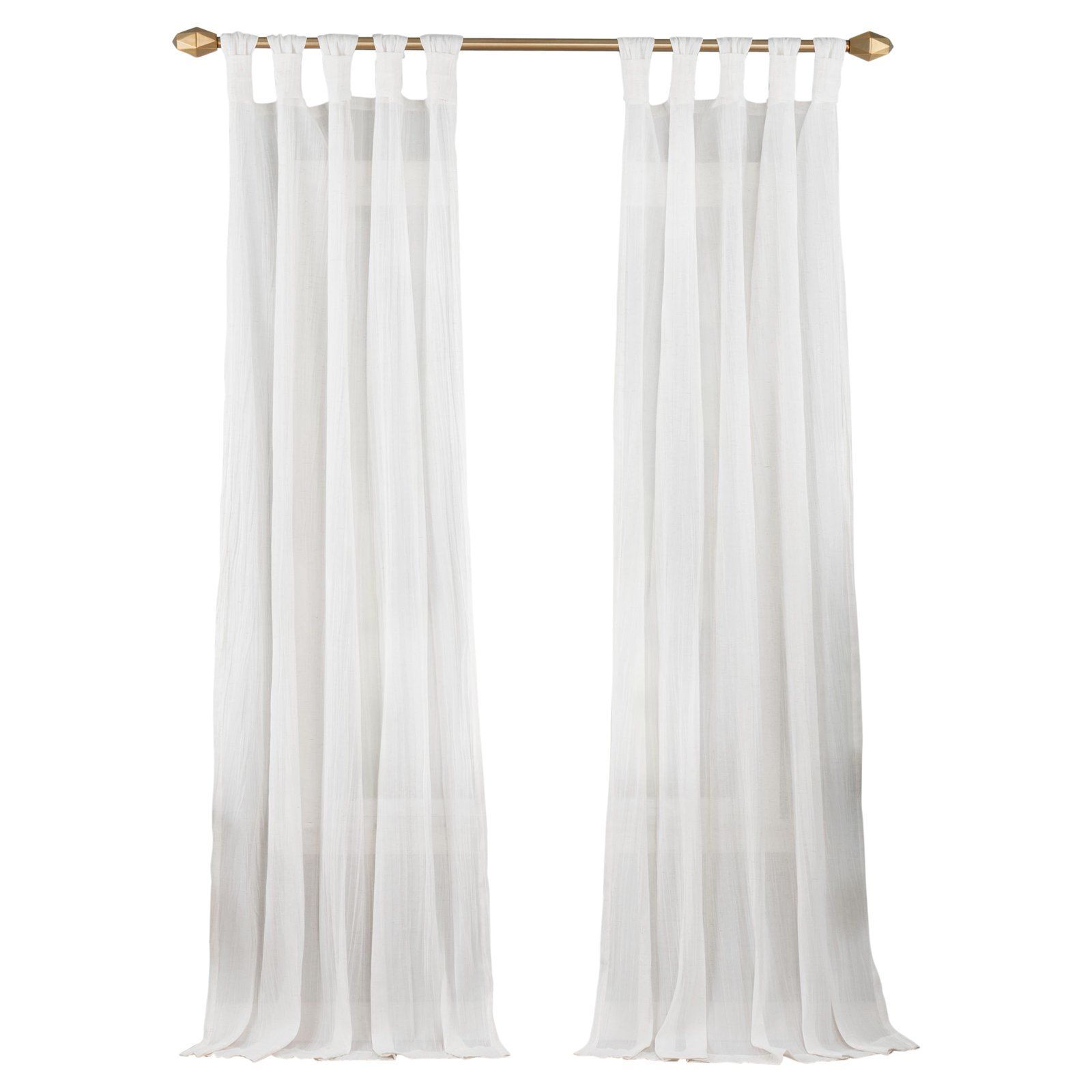Vue Elements Priya Curtain With Regard To Trendy Vue Elements Priya Tab Top Window Curtains (View 11 of 20)
