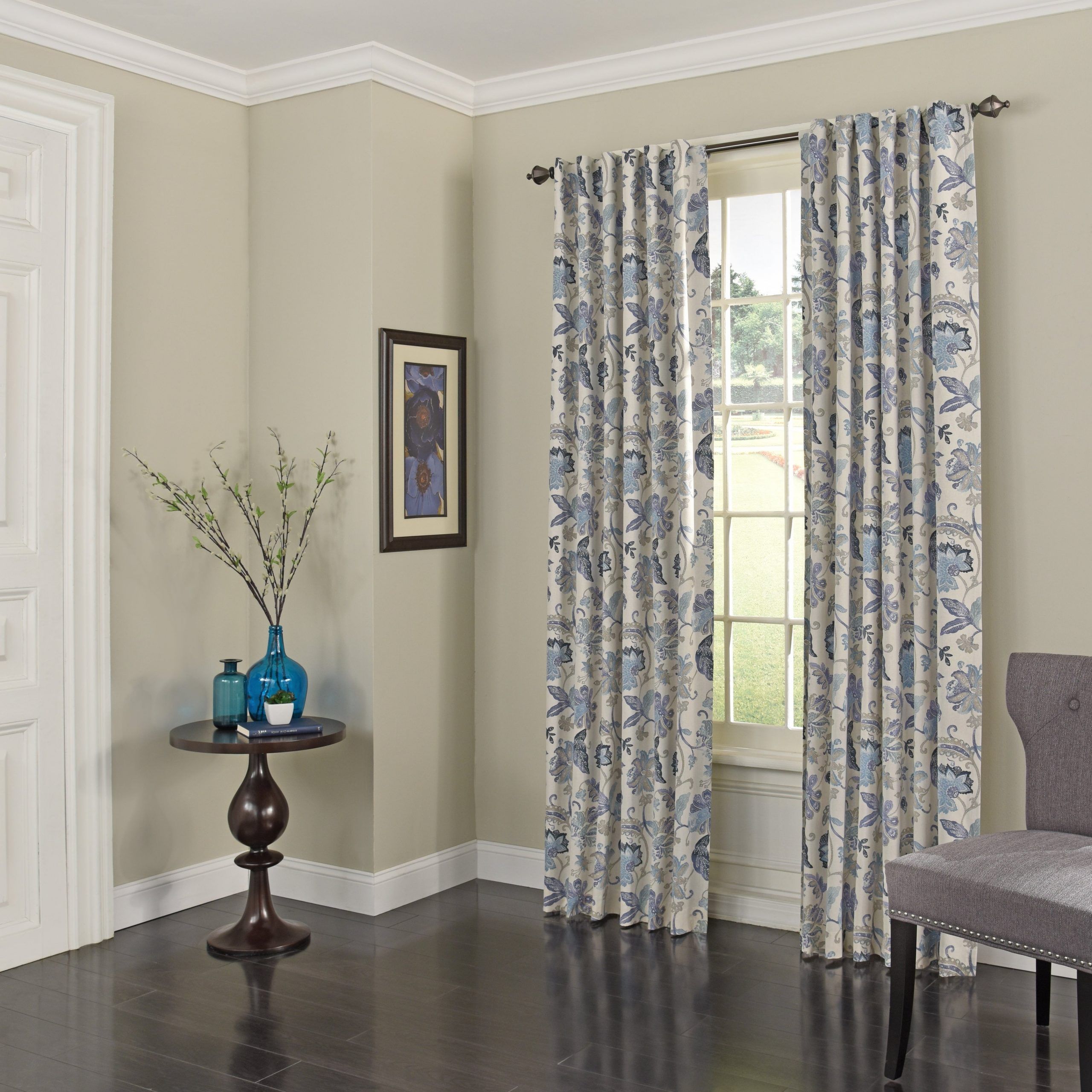 Well Known Eclipse Nina Thermalayer Blackout Window Curtain Panel With Regard To Eclipse Caprese Thermalayer Blackout Window Curtains (View 14 of 20)