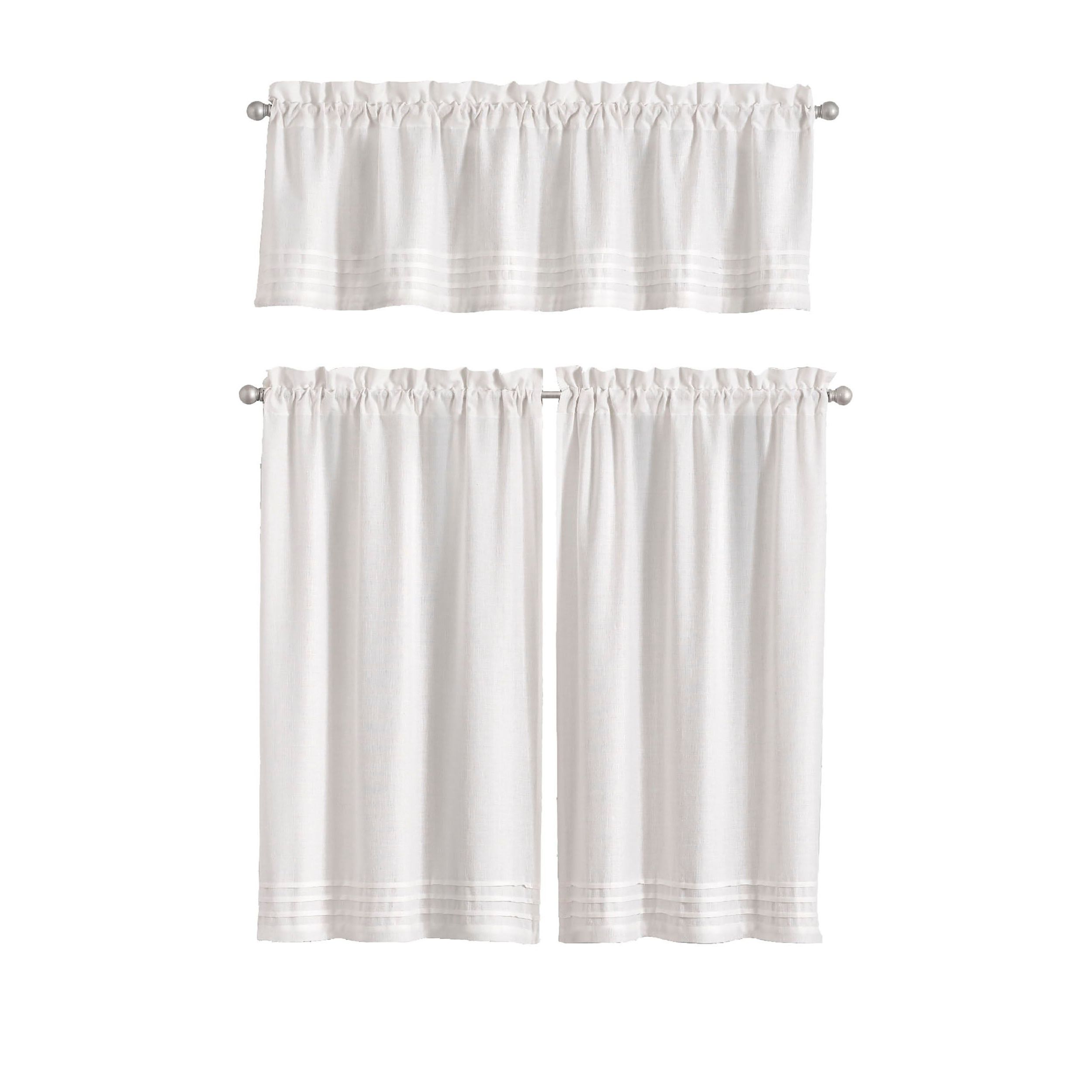 Current Pleated Curtain Tiers Regarding Vue Window Solutions Kingsbury Pleated Tier Pair (View 12 of 20)