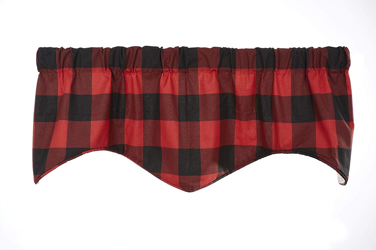 Red Rustic Kitchen Curtains In Recent Buffalo Plaid Kitchen Curtains Valance Curtains Window Valences Kitchen  Valances For Windows Modern Farmhouse Kitchen Decor Country Rustic Decor  Red (View 9 of 20)