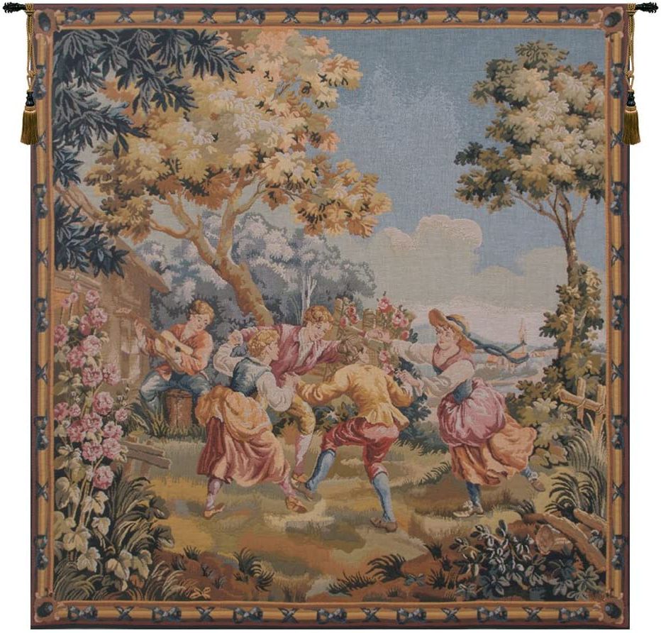 Famous Blended Fabric Chateau Bellevue European Tapestries For Charlotte Home Furnishings Inc (View 7 of 20)
