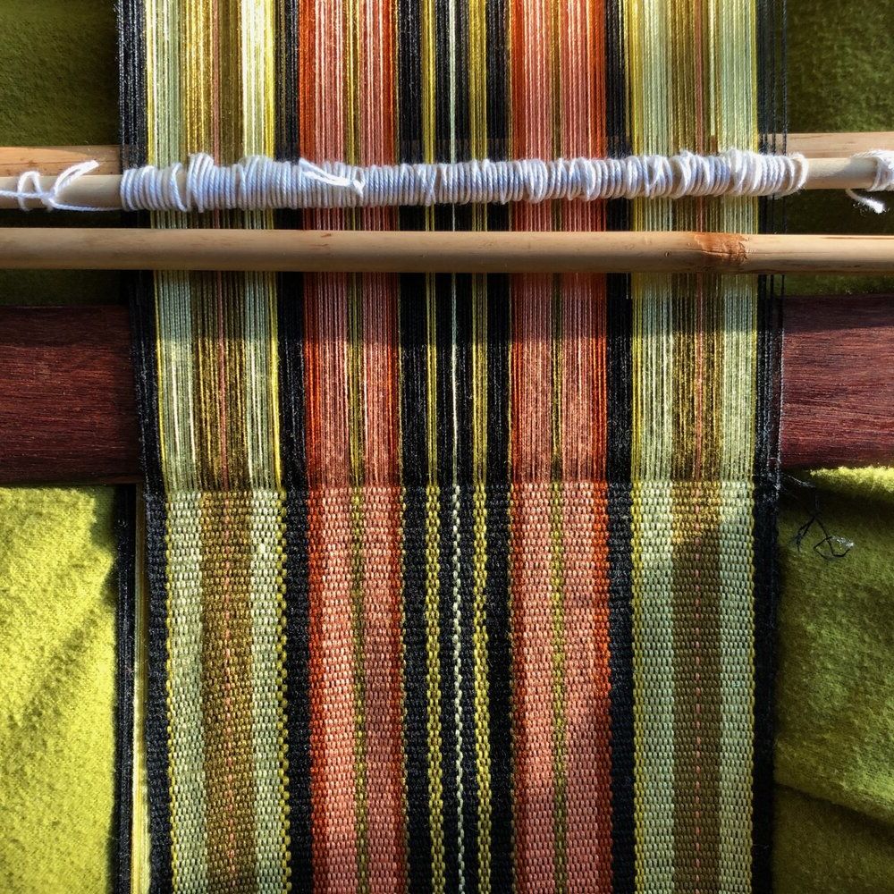 Famous Weaving (blog) — Eine Saite With Regard To Blended Fabric Fringed Design Woven With Rod (View 17 of 20)