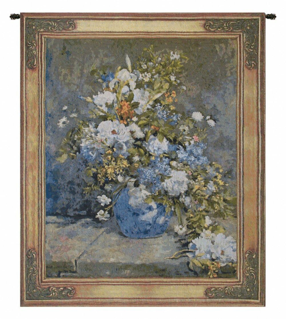 Fashionable Spring Bouquetrenoir Tapestry For Blended Fabric Spring Bouquet By Renoir Tapestries (View 1 of 20)
