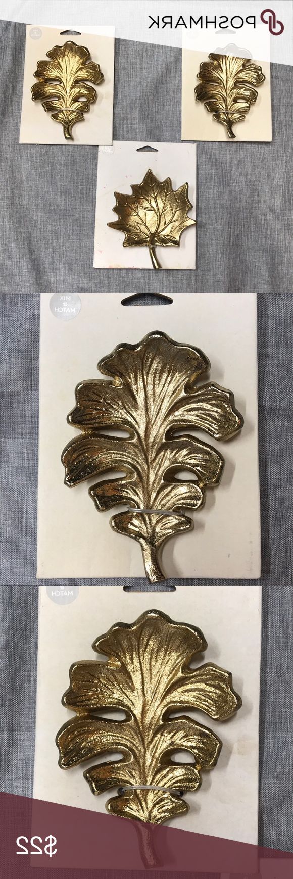 Gold Color Intended For Most Current Aluminum Maple Leaf Wall Decor (View 12 of 20)