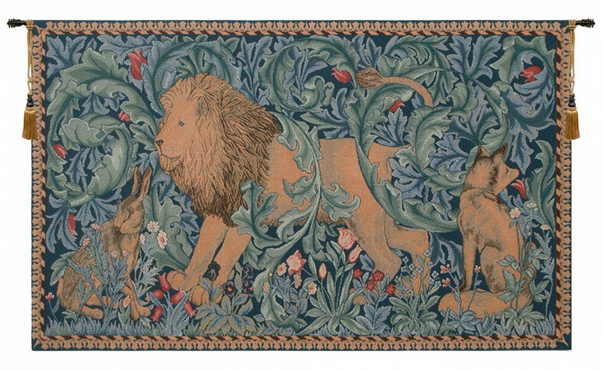 Lion I European Tapestry Inside Most Up To Date Lion I European Tapestries (View 1 of 20)