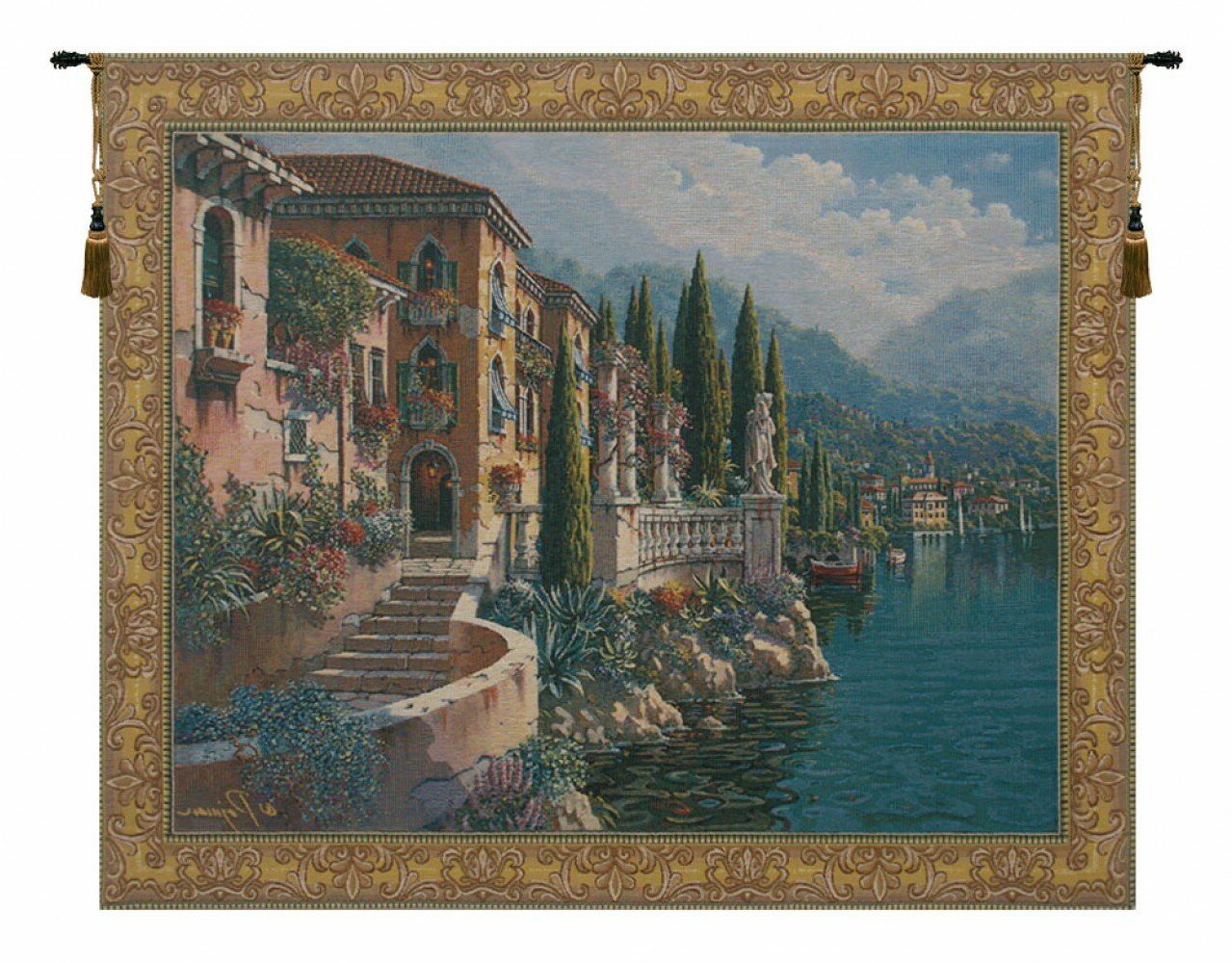 Morning Reflectionsrobert Pejman Flanders Tapestry In Well Known Blended Fabric Morning Reflections By Robert Pejman Flanders Tapestries (View 1 of 10)