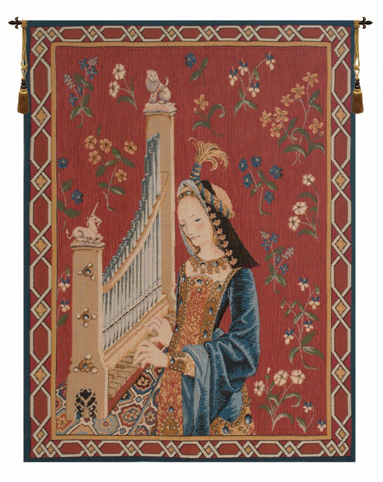 Most Current Dame A La Licorne I Tapestry For Dame A La Licorne I Tapestries (View 7 of 20)
