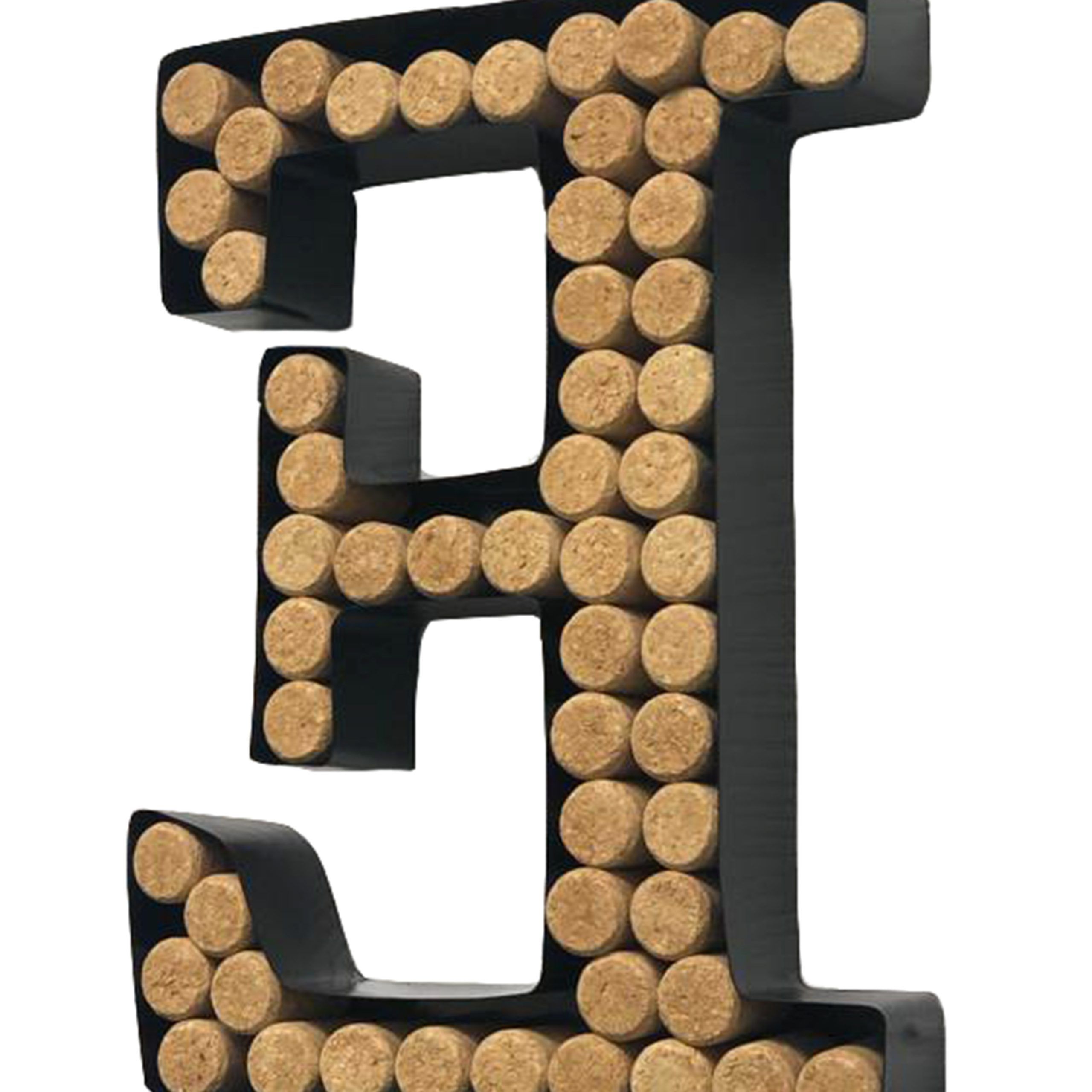 Most Recently Released 4 Piece "wine" Letter Set Cork Holder Wall Décor Set Regarding Decomil Wine Cork Holder (a Z) (letter E) (View 9 of 20)