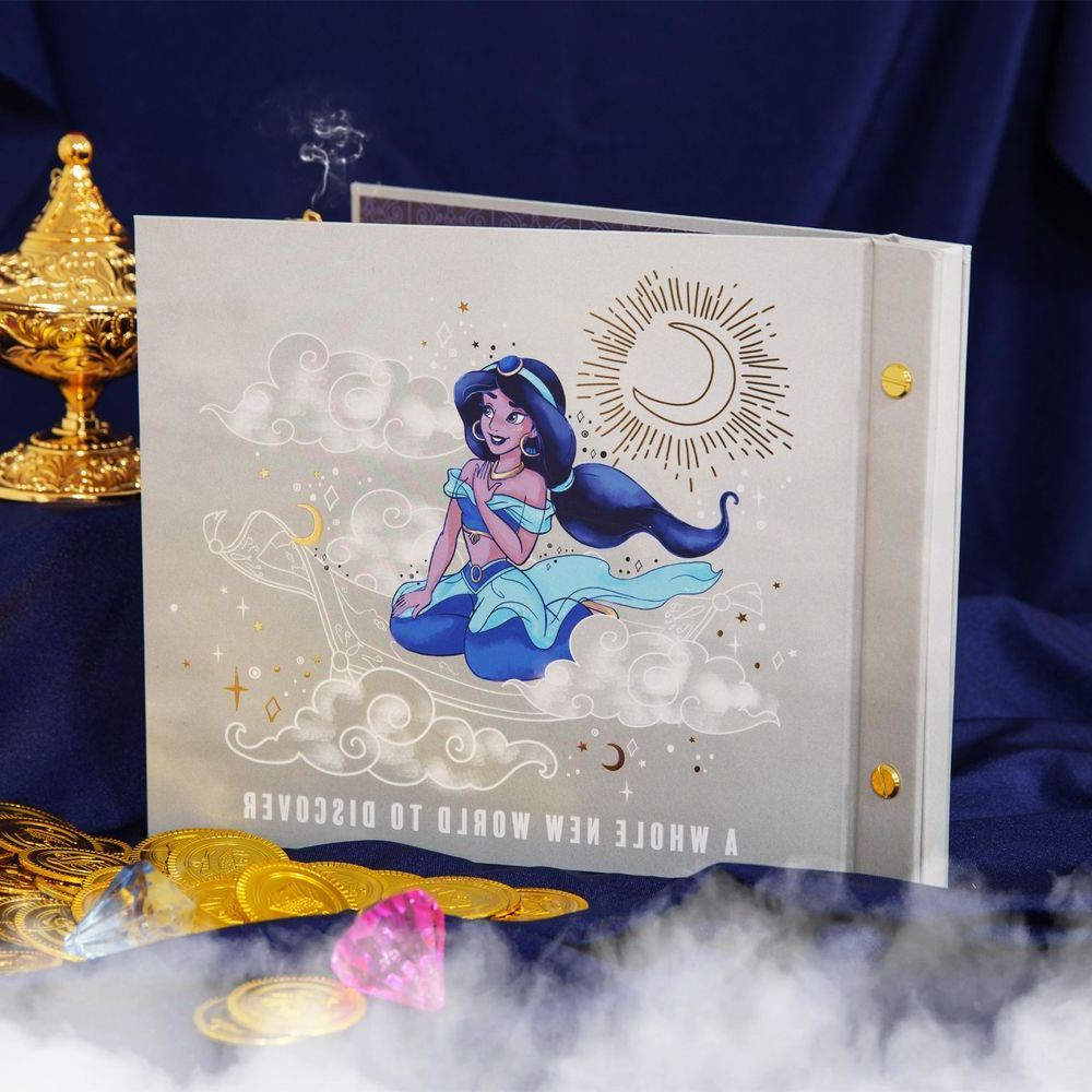 Most Recently Released Details About Disney Aladdin Photo Album 7" X 5" – Jasmine Pertaining To Blended Fabric Aladin European Wall Hangings (View 11 of 20)