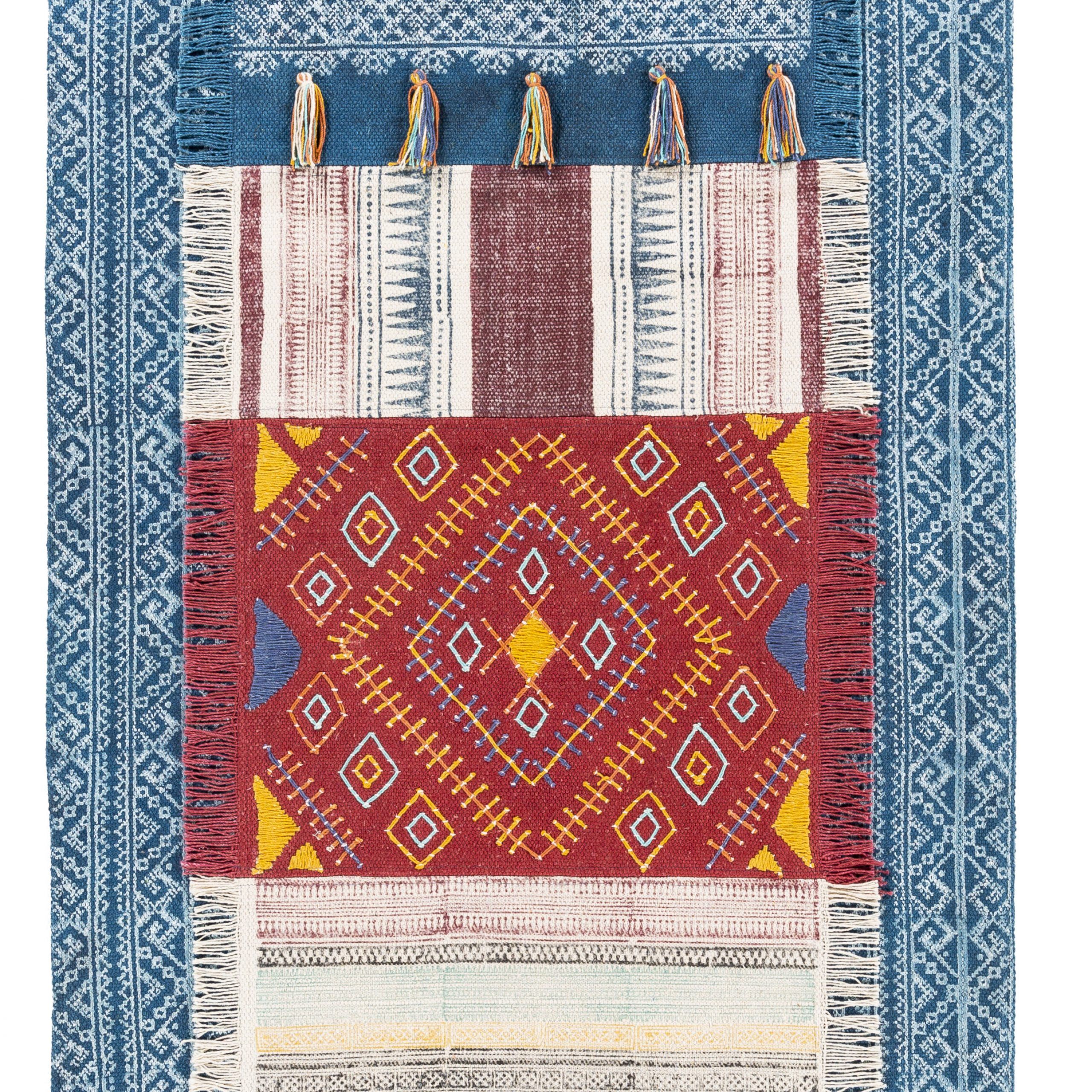 Most Recently Released Ranier Wall Hanging With Hanging Accessories Included Within Blended Fabric Teresina Wool And Viscose Wall Hangings With Hanging Accessories Included (View 4 of 20)
