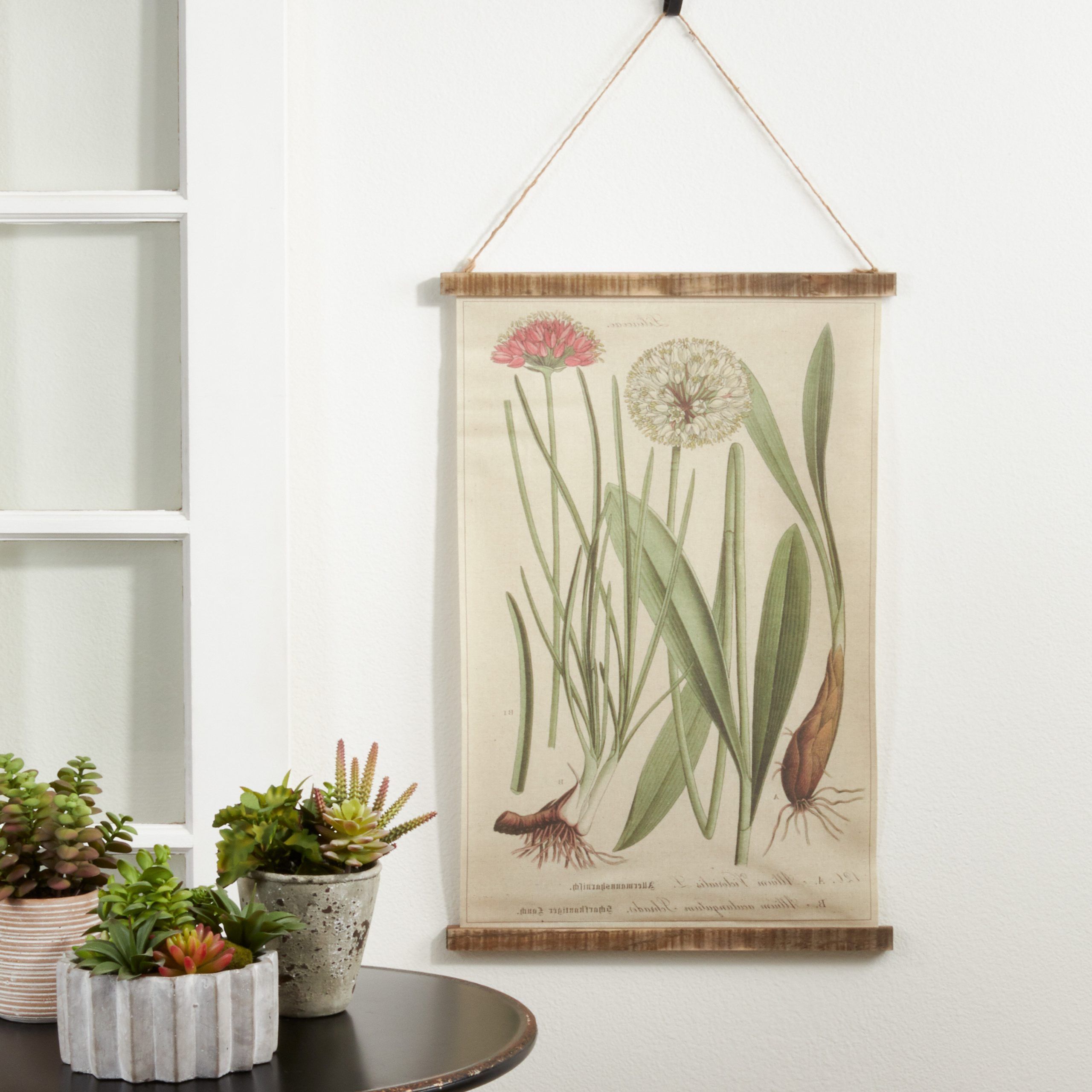 Preferred Blended Fabric Fringed Design Woven With Rod For Linen Botanical Design With Rod Included (View 15 of 20)