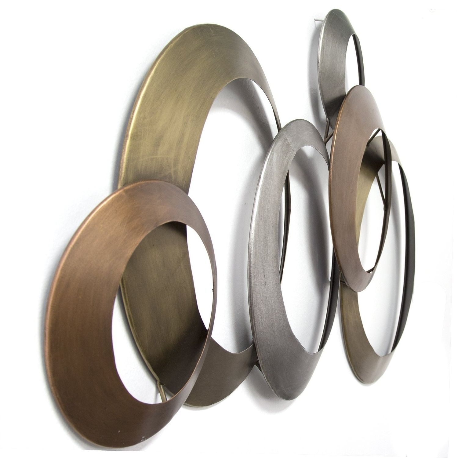 Preferred Rings Wall Décor By Stratton Home Decor With Stratton Home Decor Multi Metallic Rings Wall Decor (View 9 of 20)