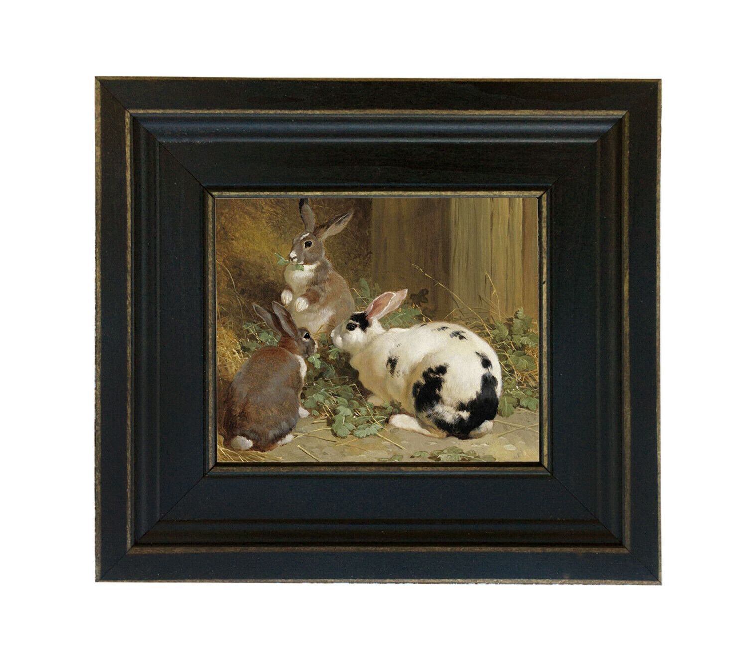 Wall Décor By World Menagerie Throughout Well Known Three Rabbits Oil Painting Print On Canvas Animal Frame Wall Art Farmhouse  Decor (Photo 18 of 20)