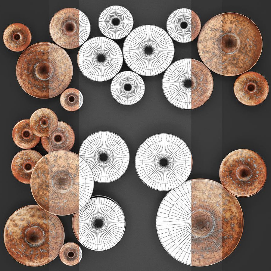 Wall Décor By World Menagerie With Regard To Well Liked Disc Wall Decorworld Menagerie 3d Model $12 – .obj .fbx (Photo 3 of 20)