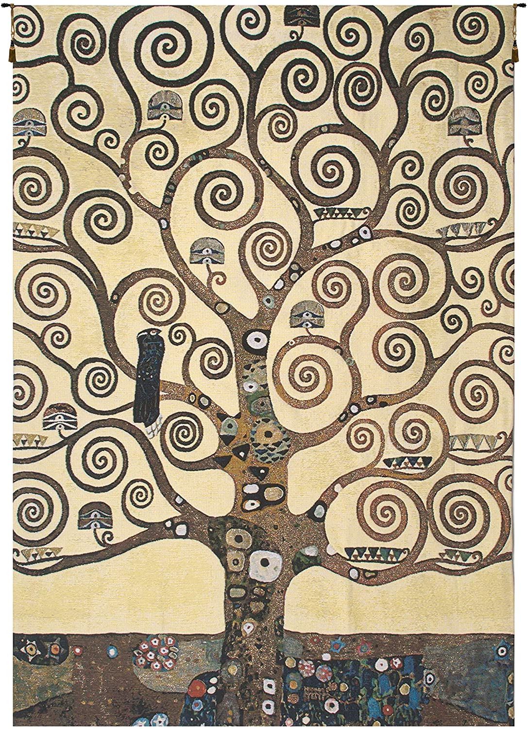 Well Known Amazon: Charlotte Home Furnishings Inc. 'lebensbaum For Blended Fabric Klimt Tree Of Life Wall Hangings (Photo 2 of 20)