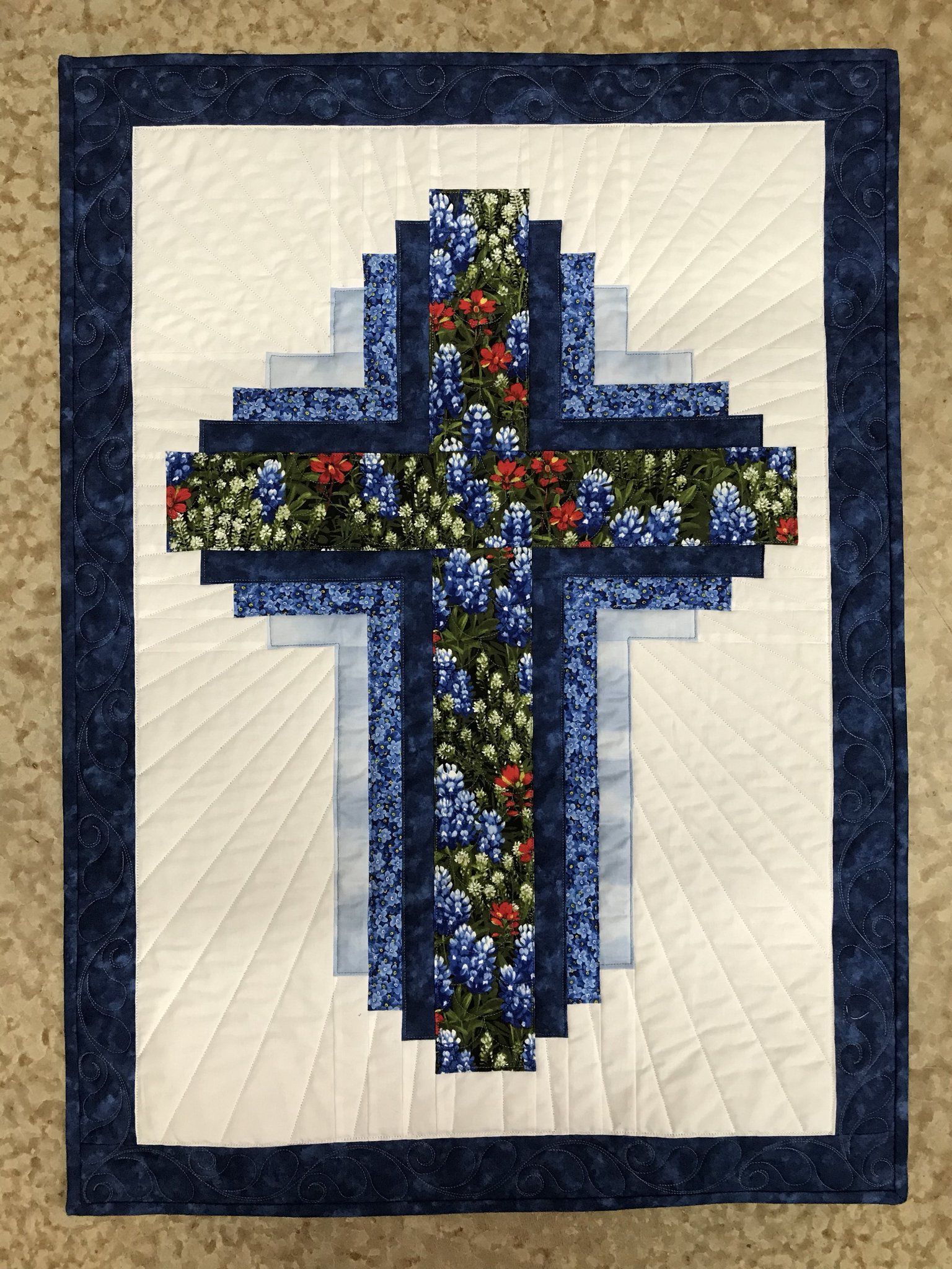 Well Known Blended Fabric Old Rugged Cross Wall Hangings In Hope Of Texas Cross – Wall Hanging Kit With Pattern  (View 2 of 20)