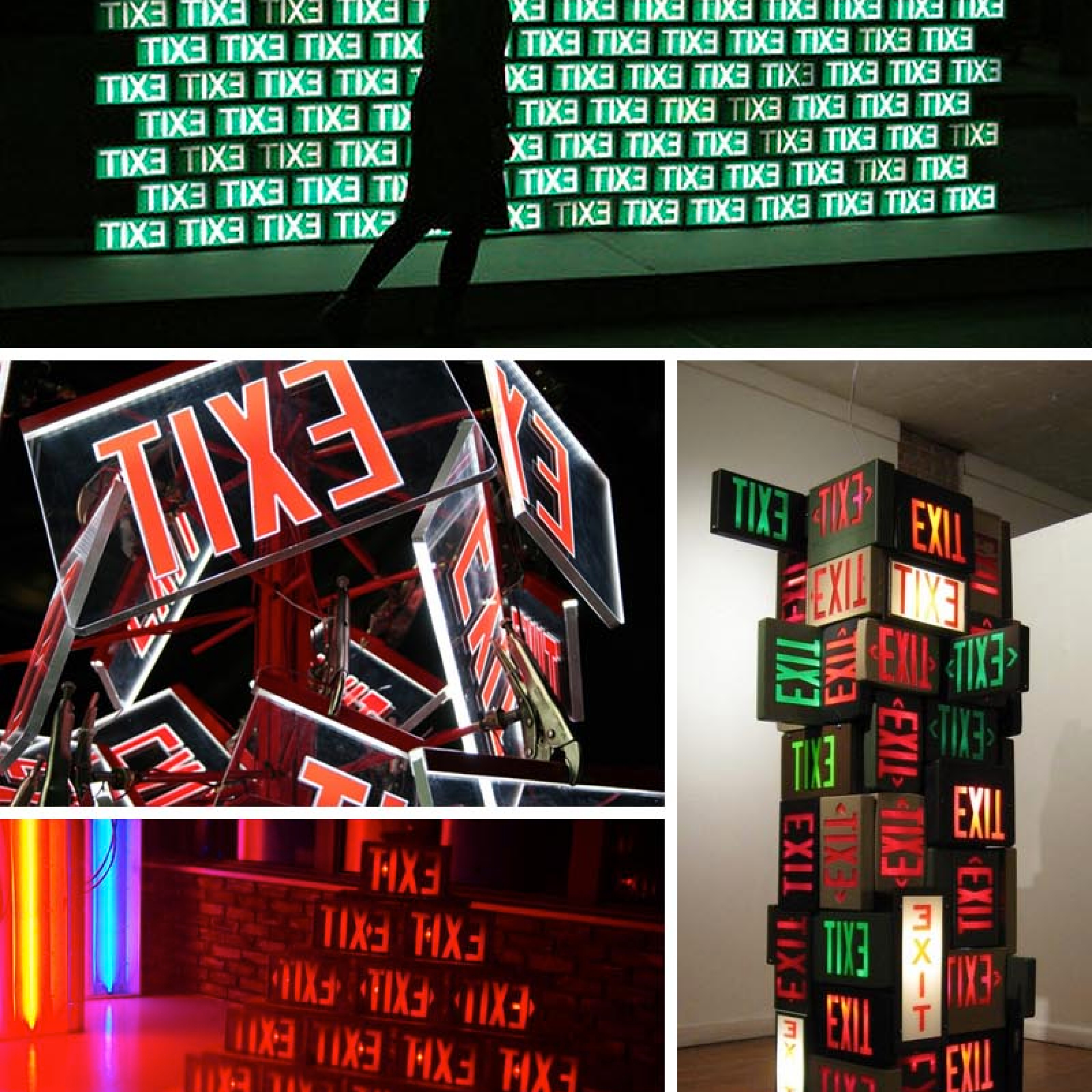 Well Liked Exit Sign Art Multi Collabcubed (View 10 of 20)