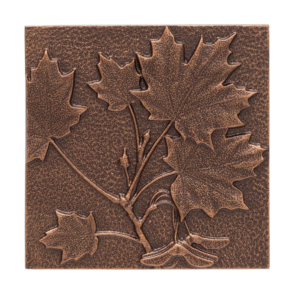 Whitehall Products 8 In. Maple Leaf Aluminum Wall Decor 10243 – The Home  Depot Intended For Most Recently Released Aluminum Maple Leaf Wall Decor (Photo 2 of 20)