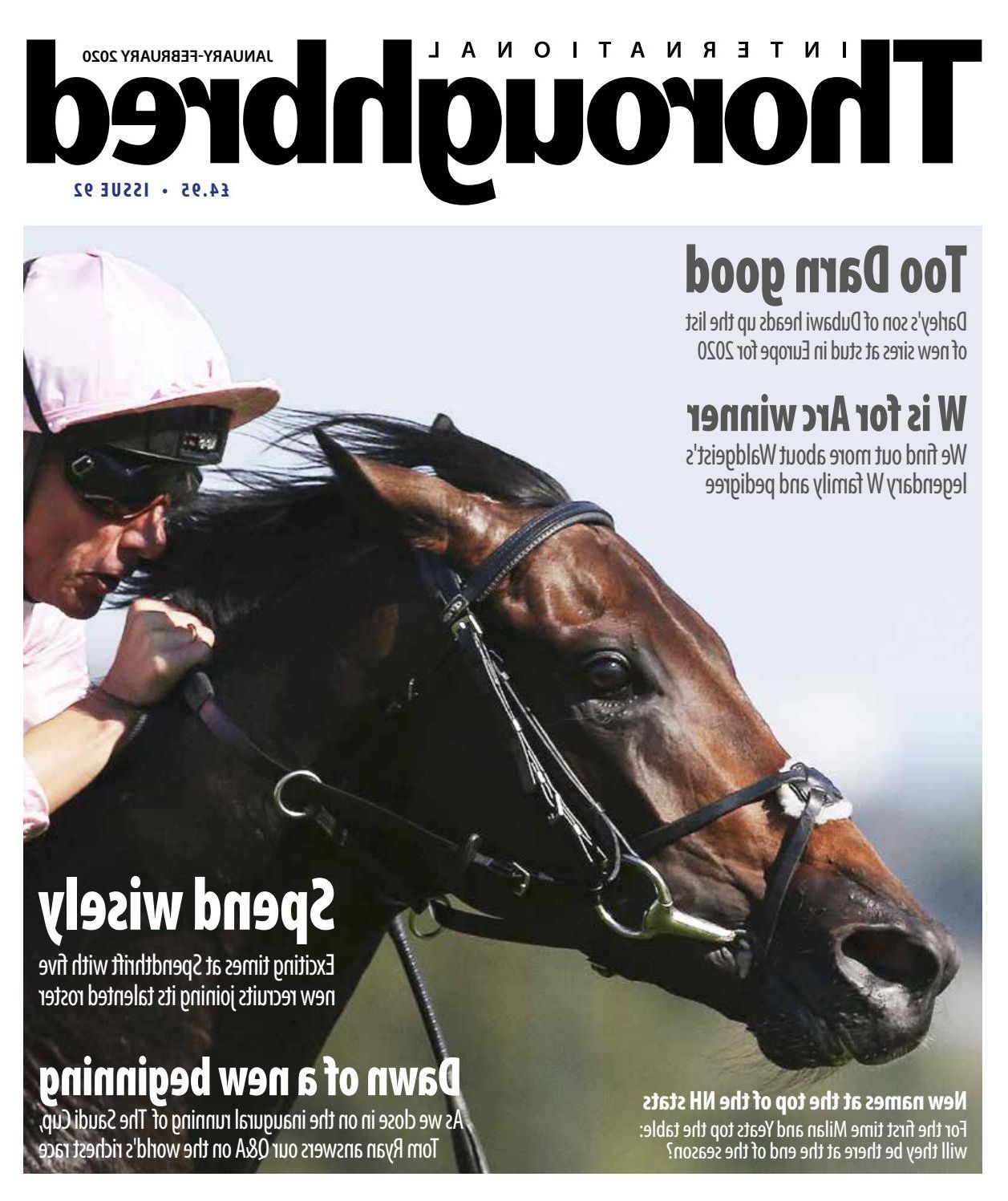 Widely Used Itb January 2020international Thoroughbred – Issuu Intended For Blended Fabric European Five English Horses Tapestries (View 16 of 20)
