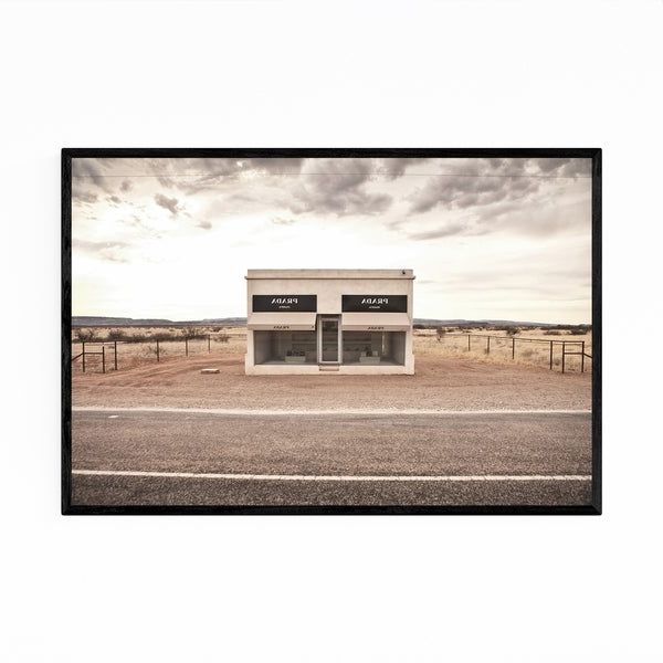 2017 Shop Noir Gallery Prada Marfa Desert Texas Framed Art For Desert Inn Framed Art Prints (View 15 of 20)