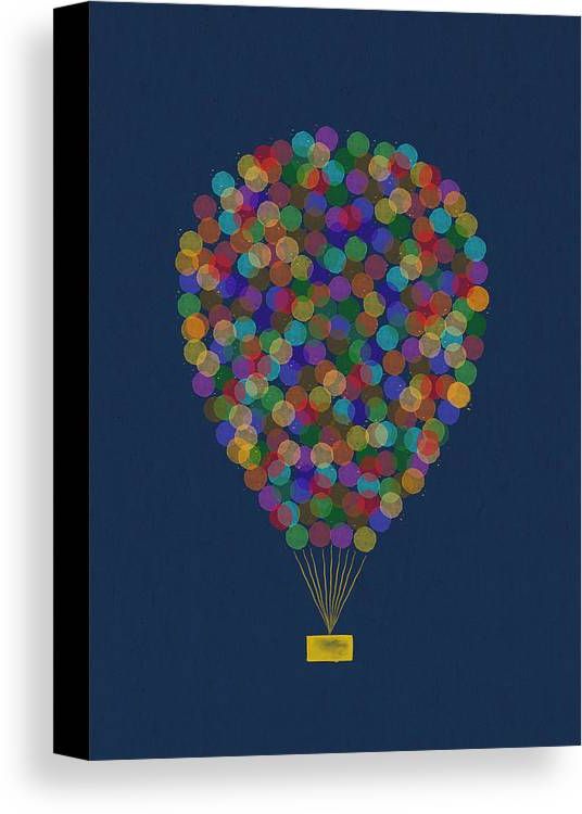Balloons Framed Art Prints In Recent Hot Air Balloon Canvas Print / Canvas Artaged Pixel (View 13 of 20)